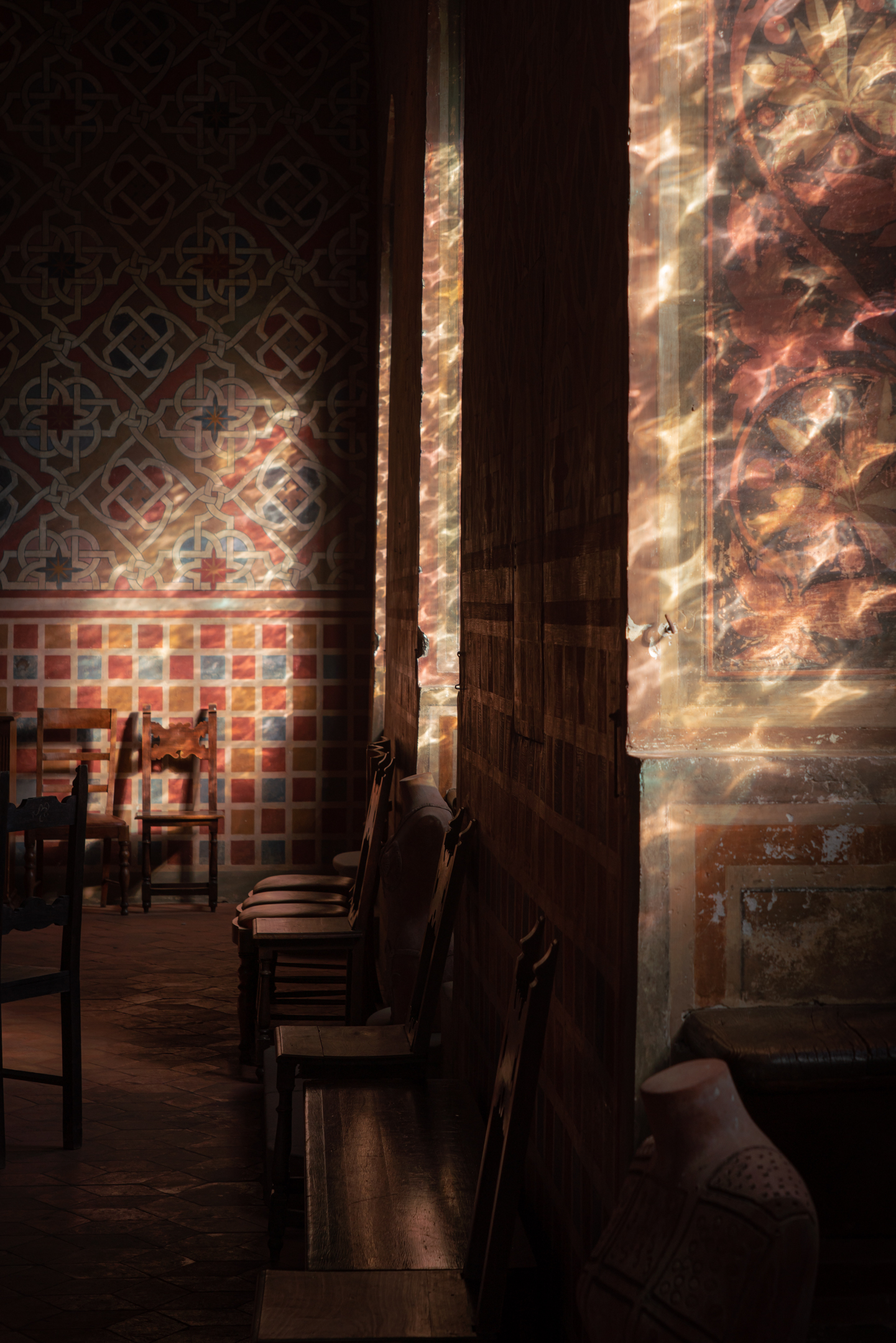 Interior of the Castle of Poppi