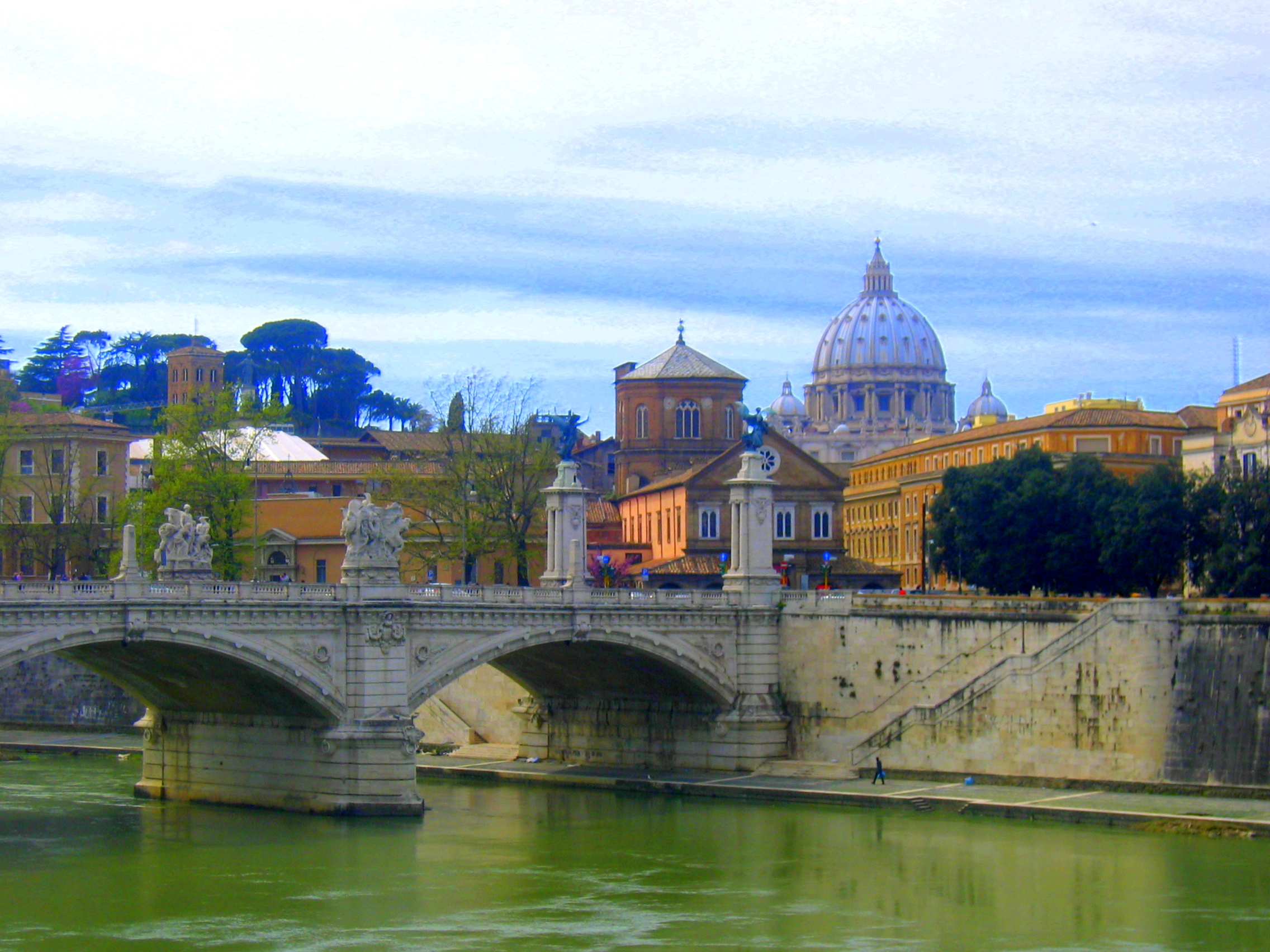 Il Tevere e i suoi ponti