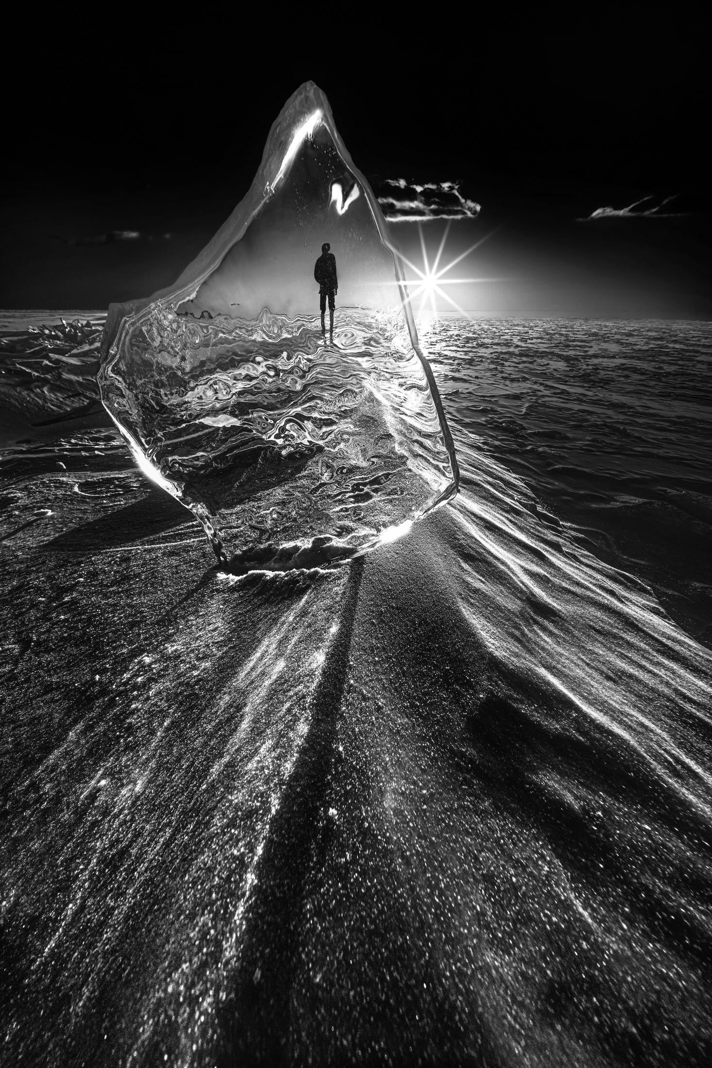 Attraverso il ghiaccio