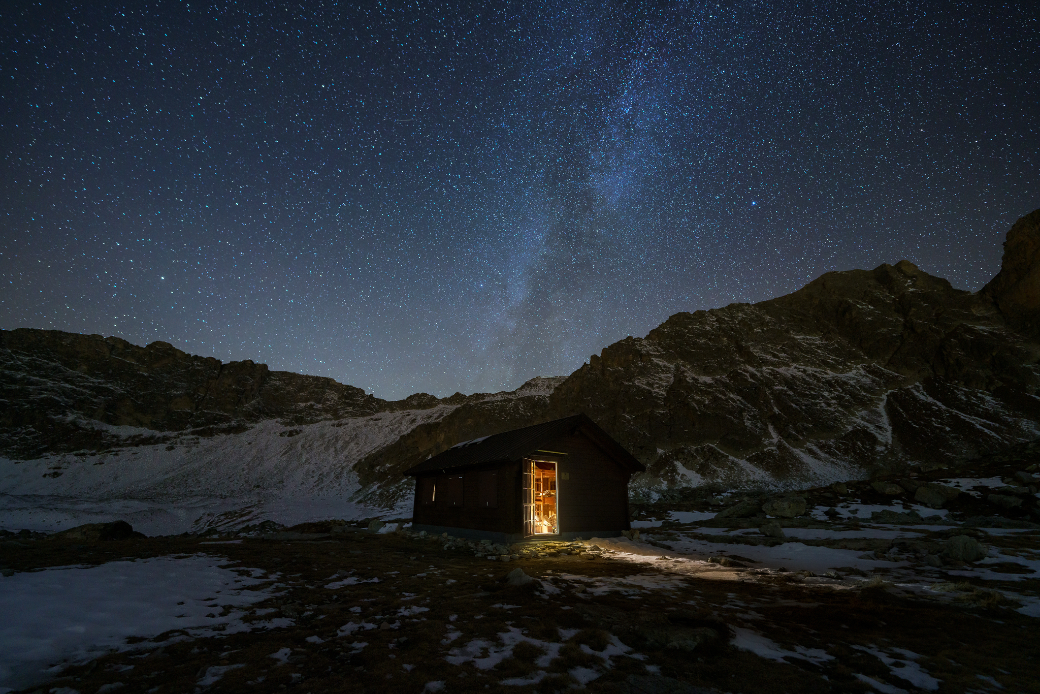 Una notte al bivacco