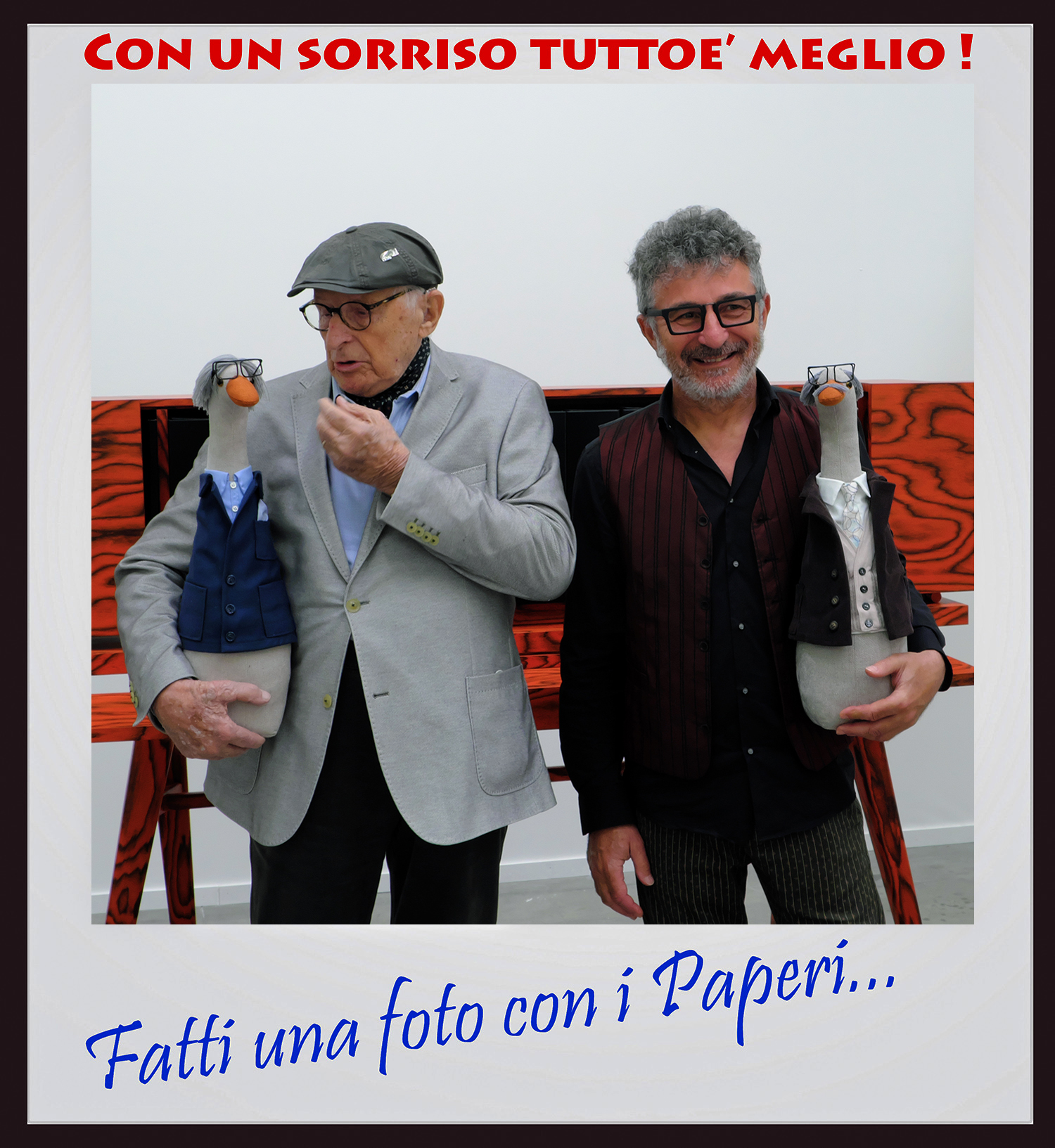 #fattiunafotoconipaperi (con molto coraggio...)