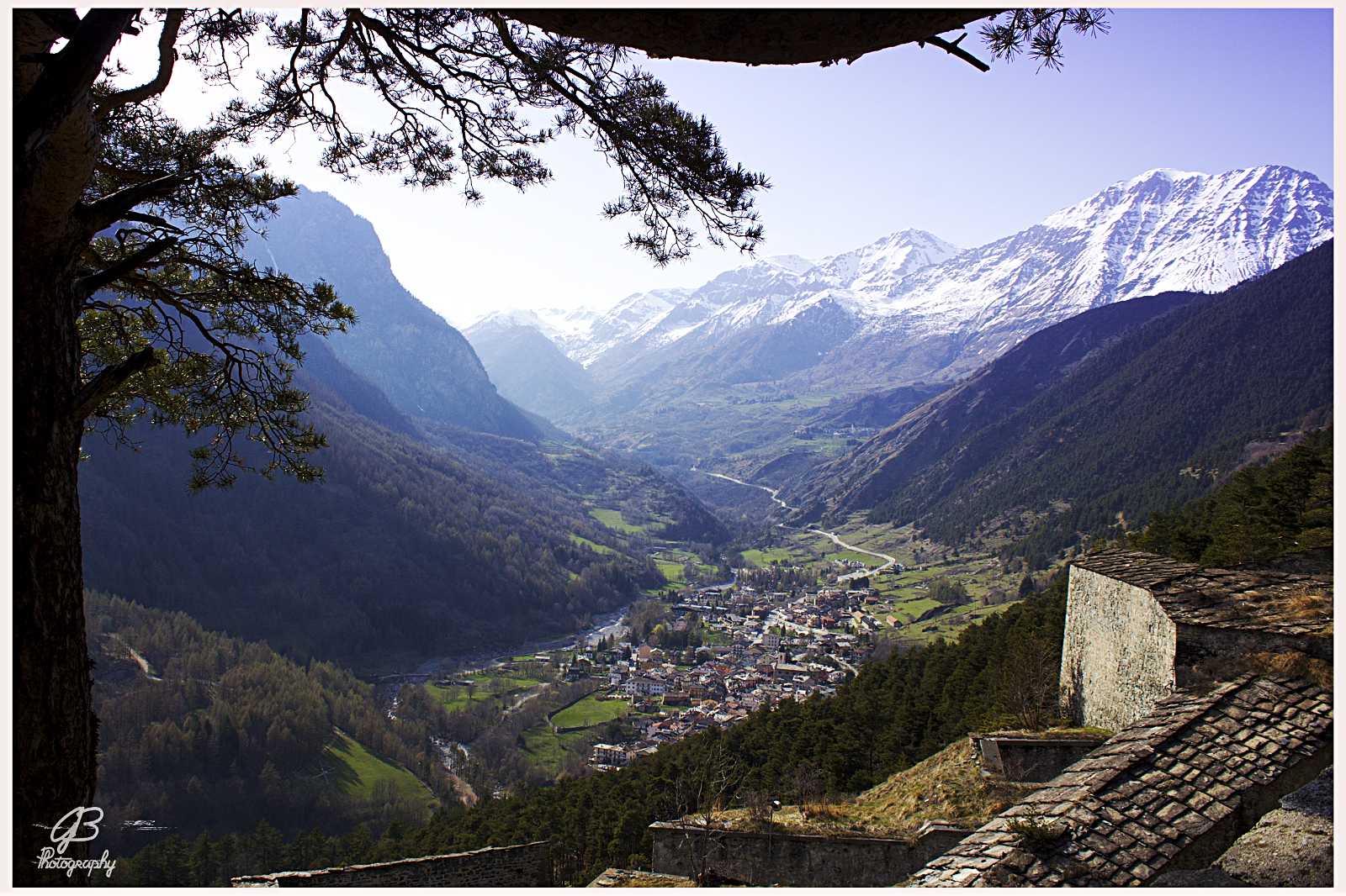 Vista dal forte di Fenestrelle