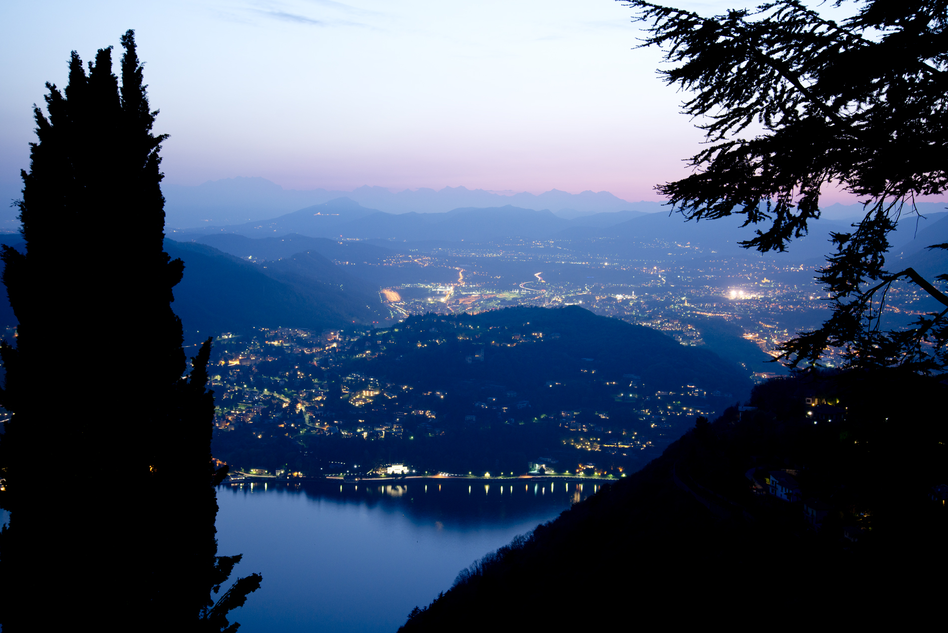 Como, view from Brunate