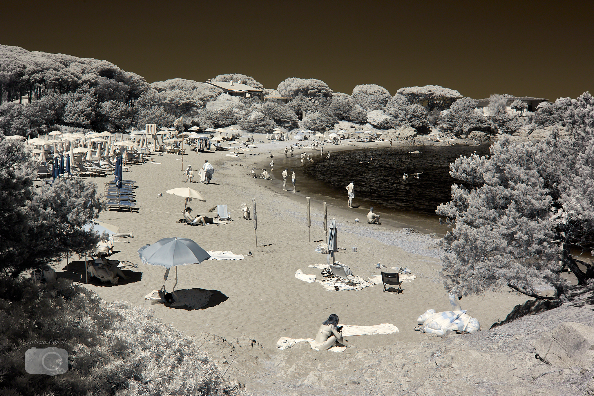 Beaches Gulf of Orosei IR