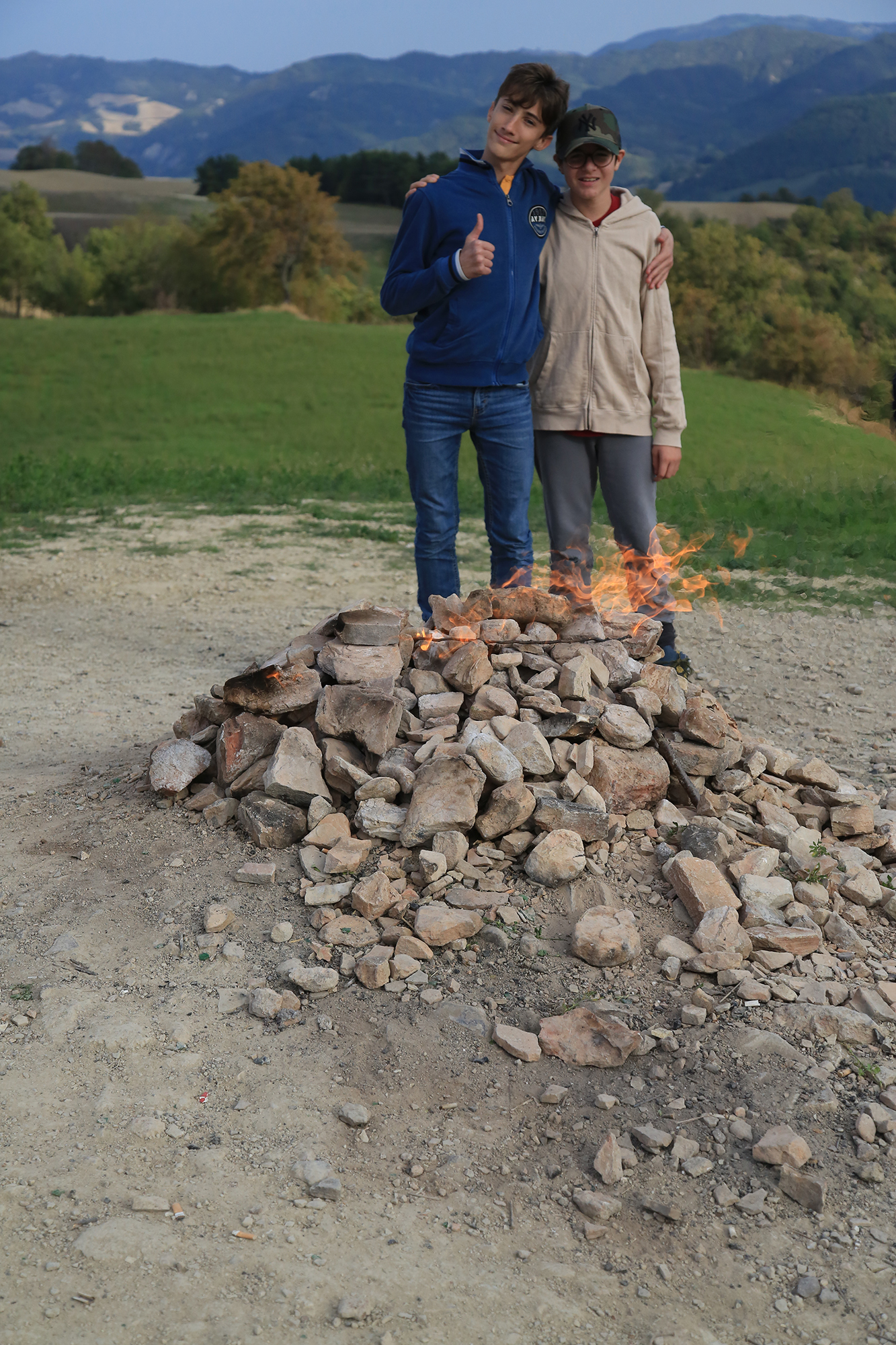 The volcano of Monte Busca