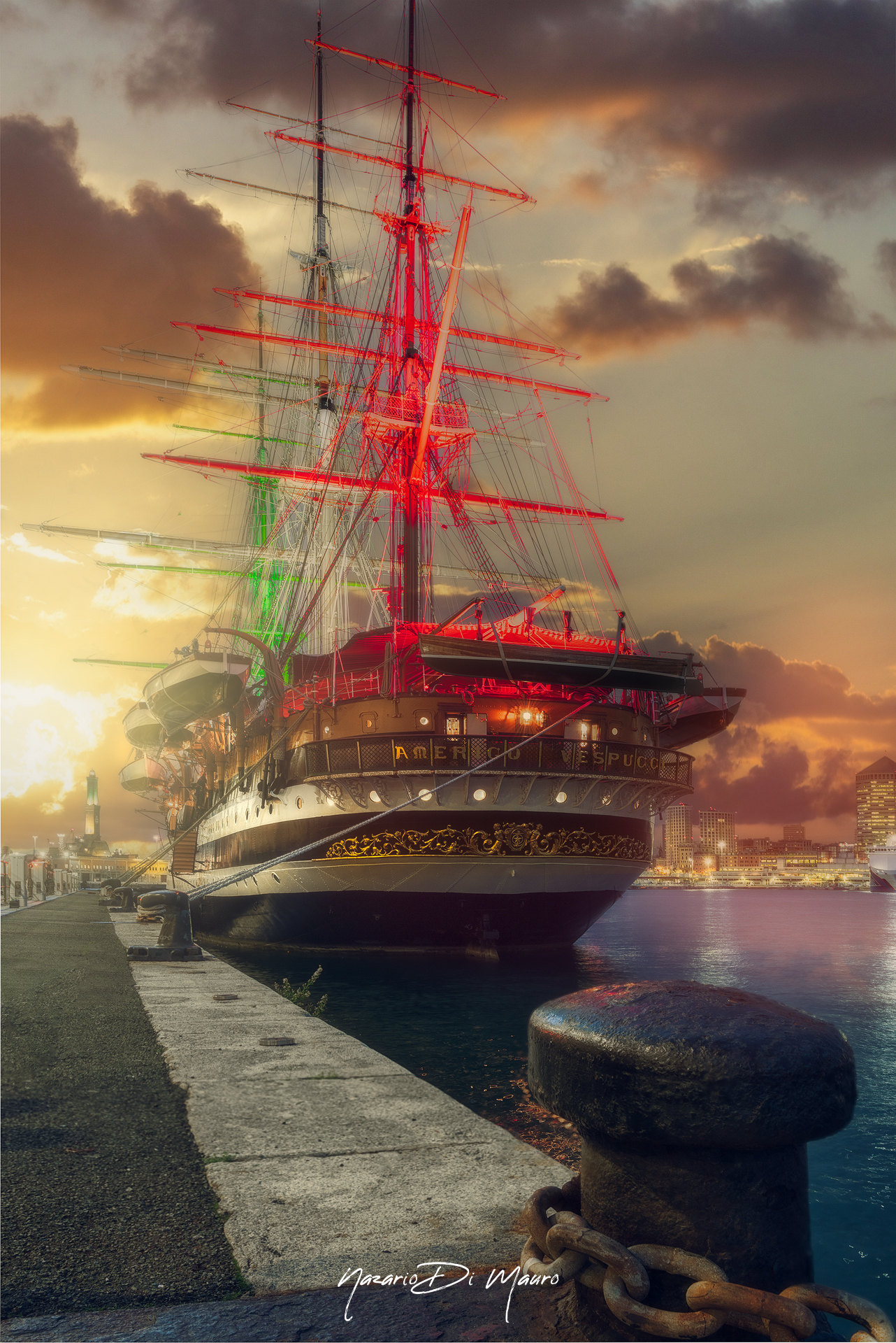 Amerigo Vespucci in Genoa