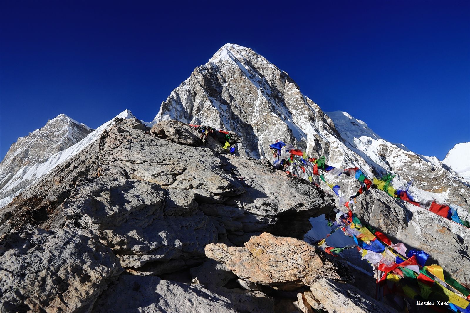 Pumori seen from Kala Patthar, Khumbu, Nepal