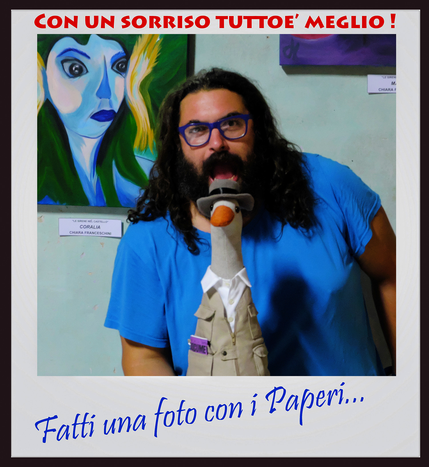 #fattiunafotoconipaperi (con Stefano)