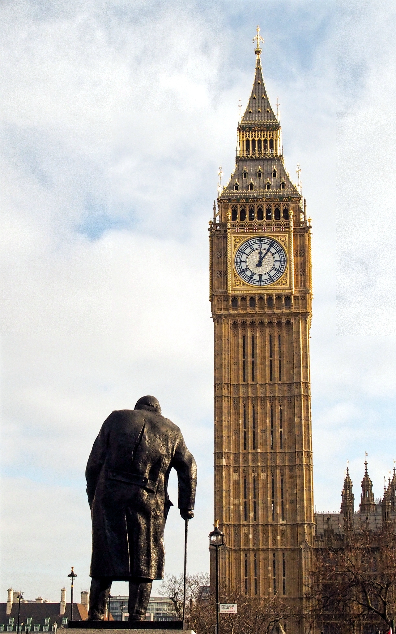 Big Ben and Churchill