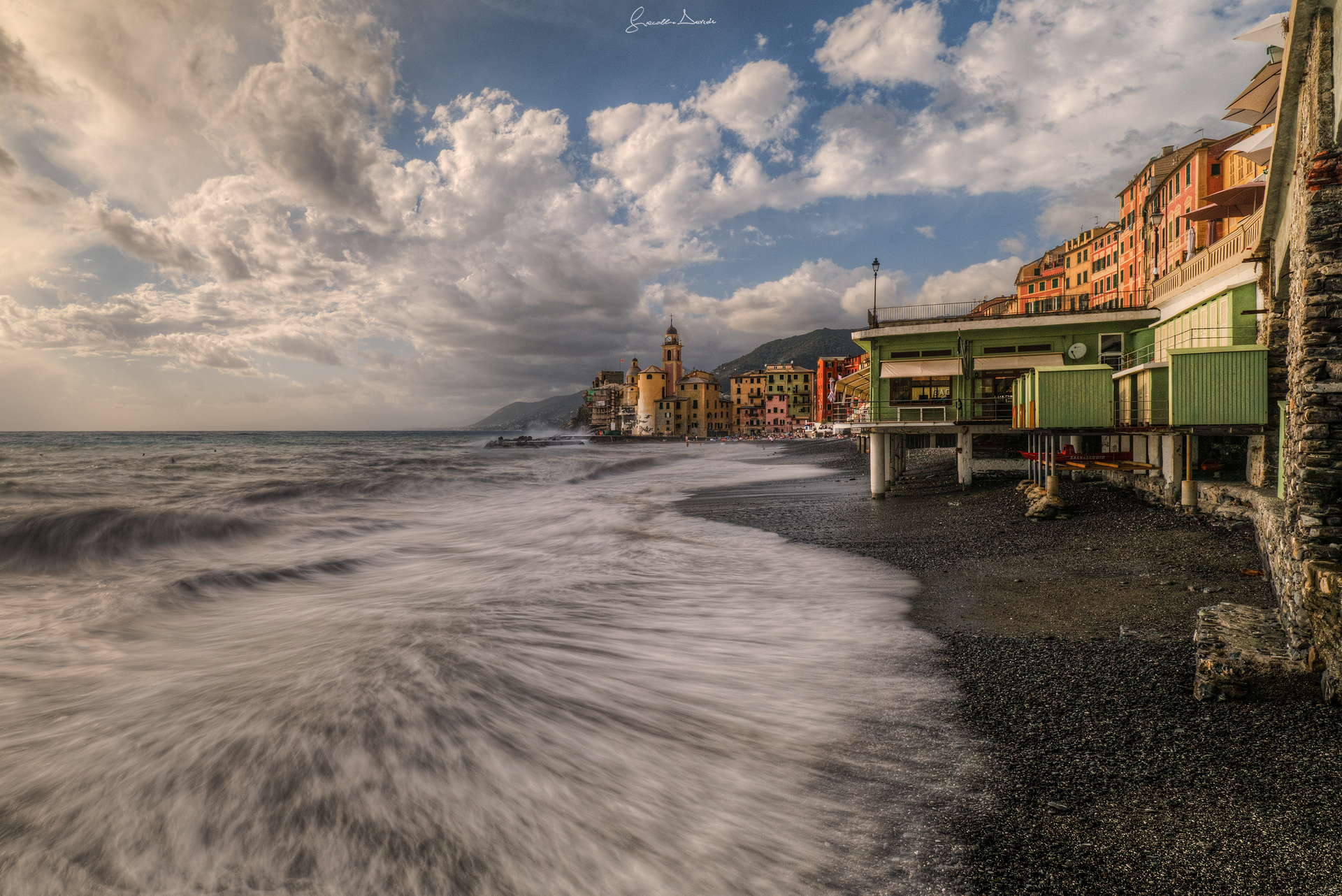 Mareggiata a Camogli