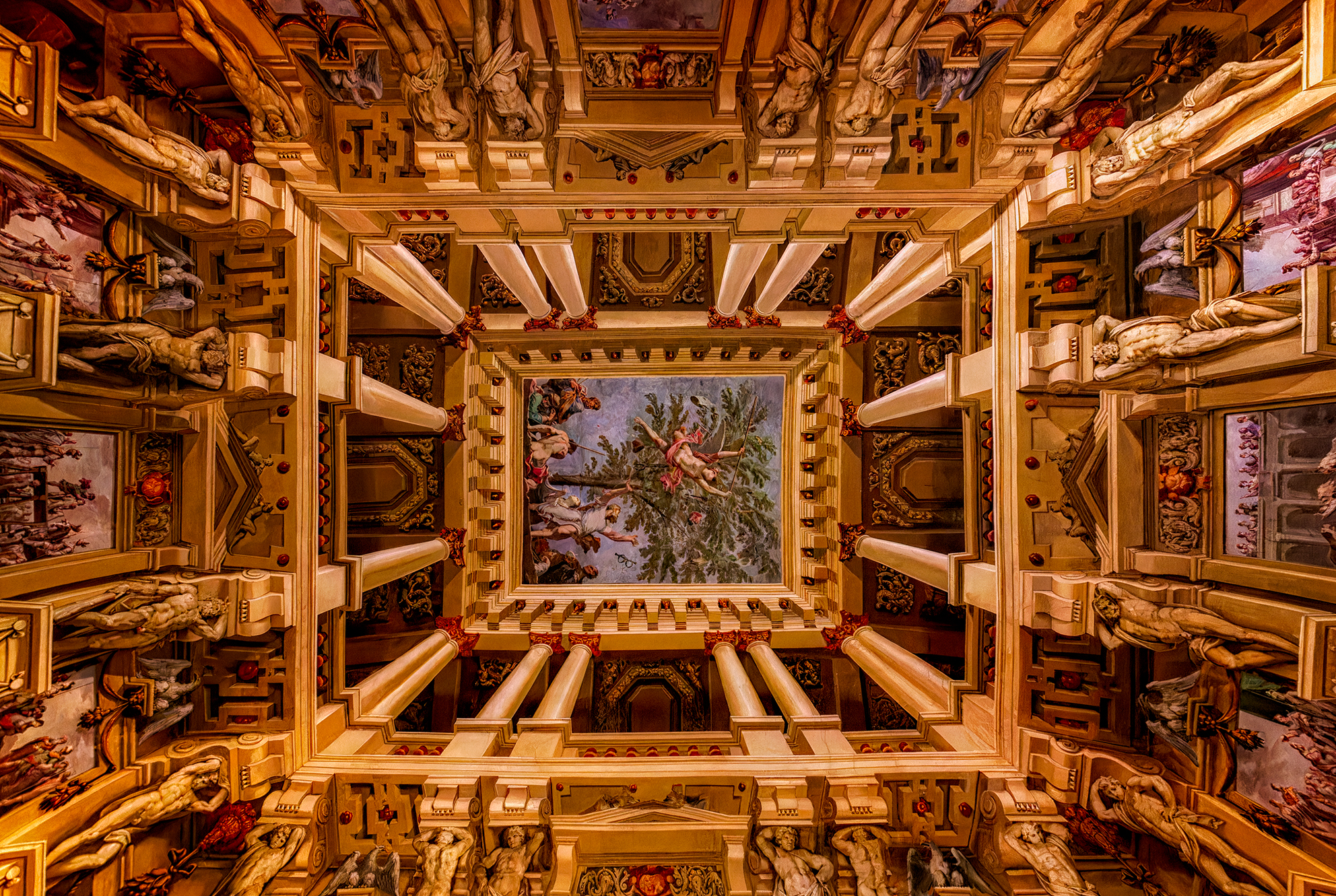 Le stanze barocche del palazzo Ducale di Sassuolo