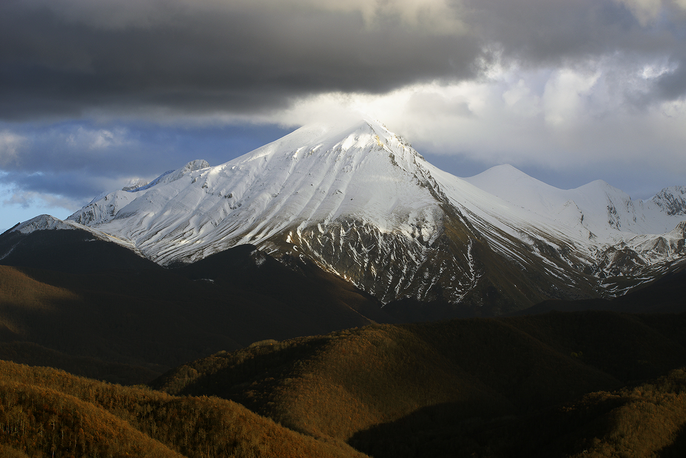 Sunset on Monte Corvo