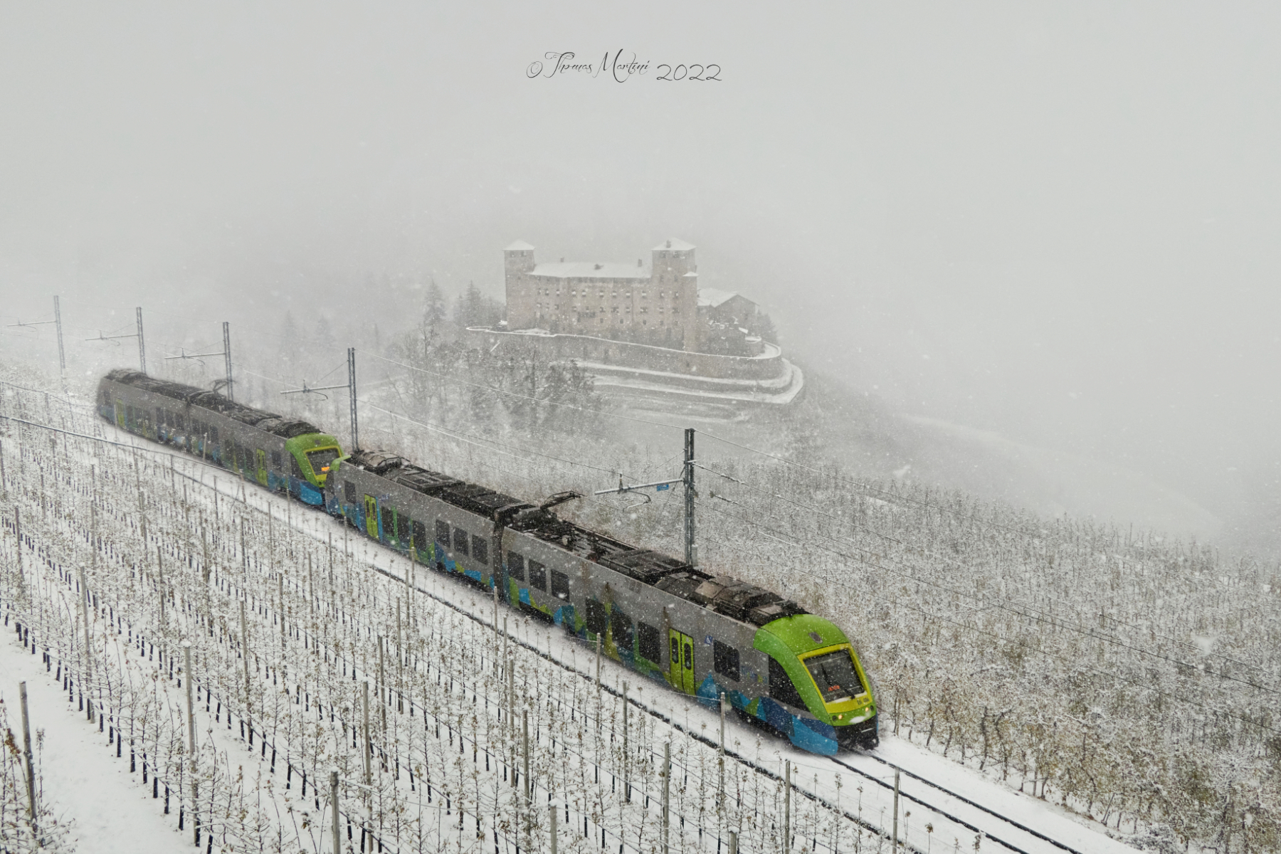 Il tram e il castello