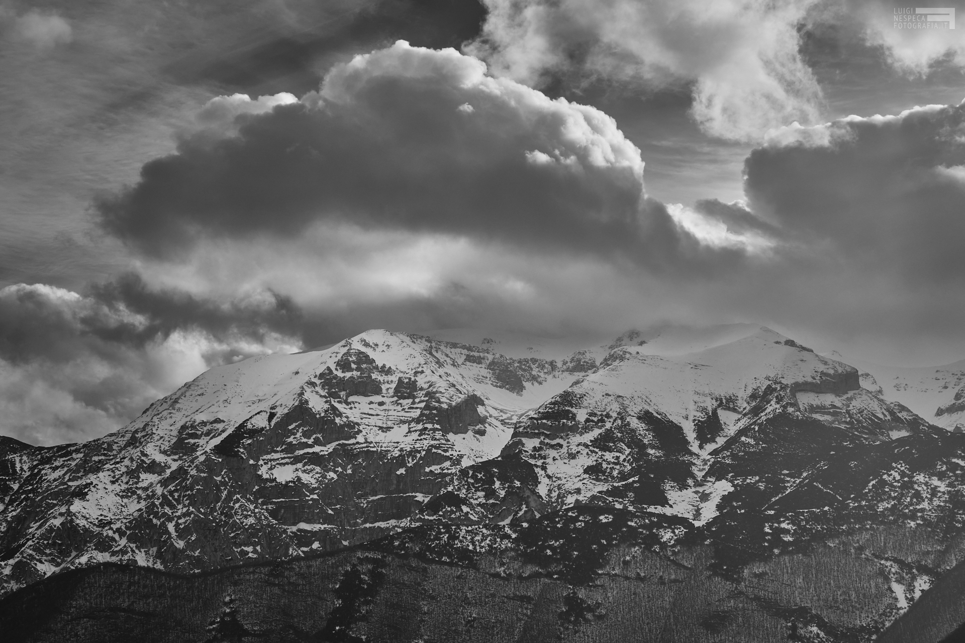 Nuvole sulla Maiella