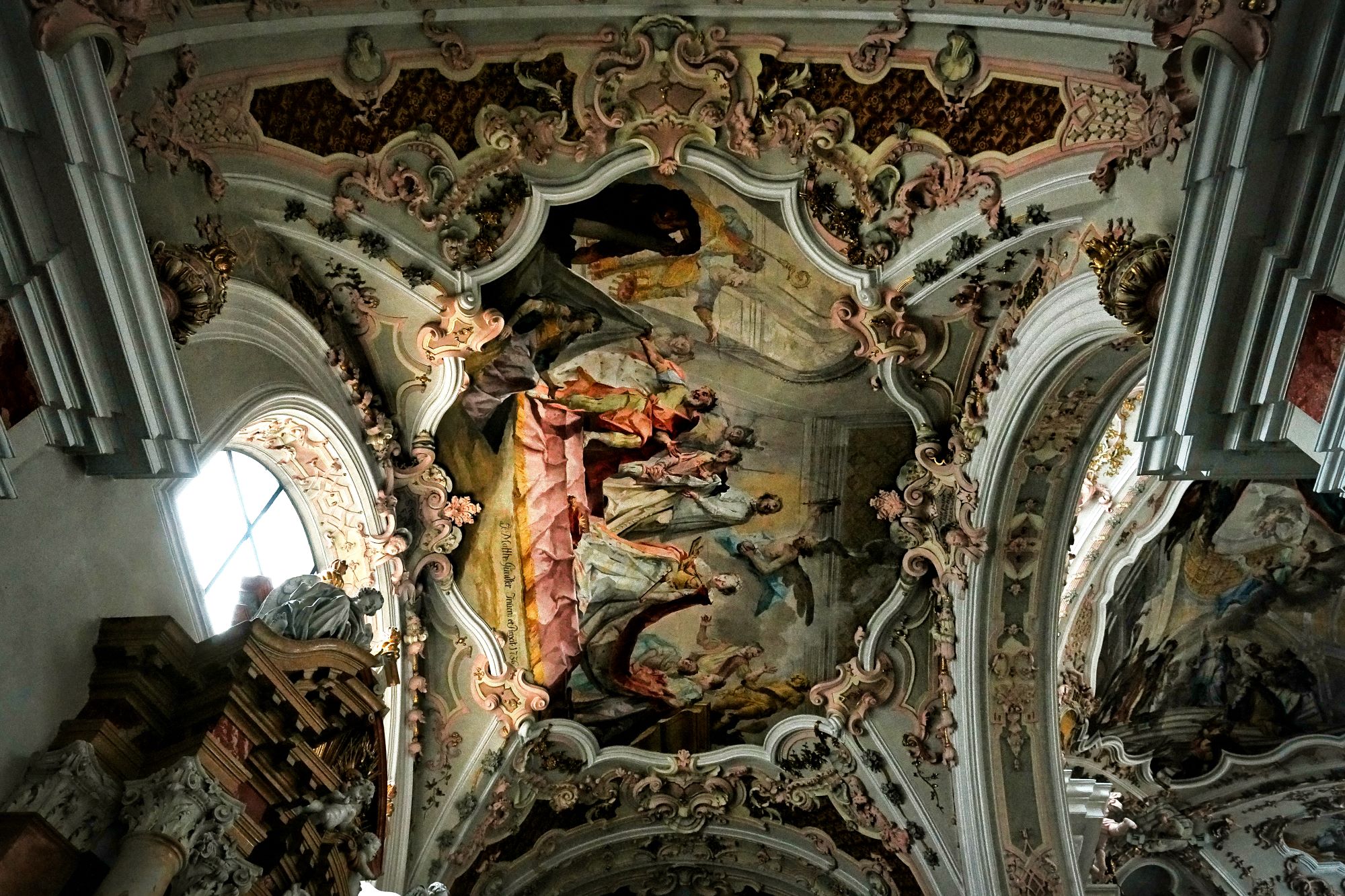 Abbey of Novacella, detail of the Church.