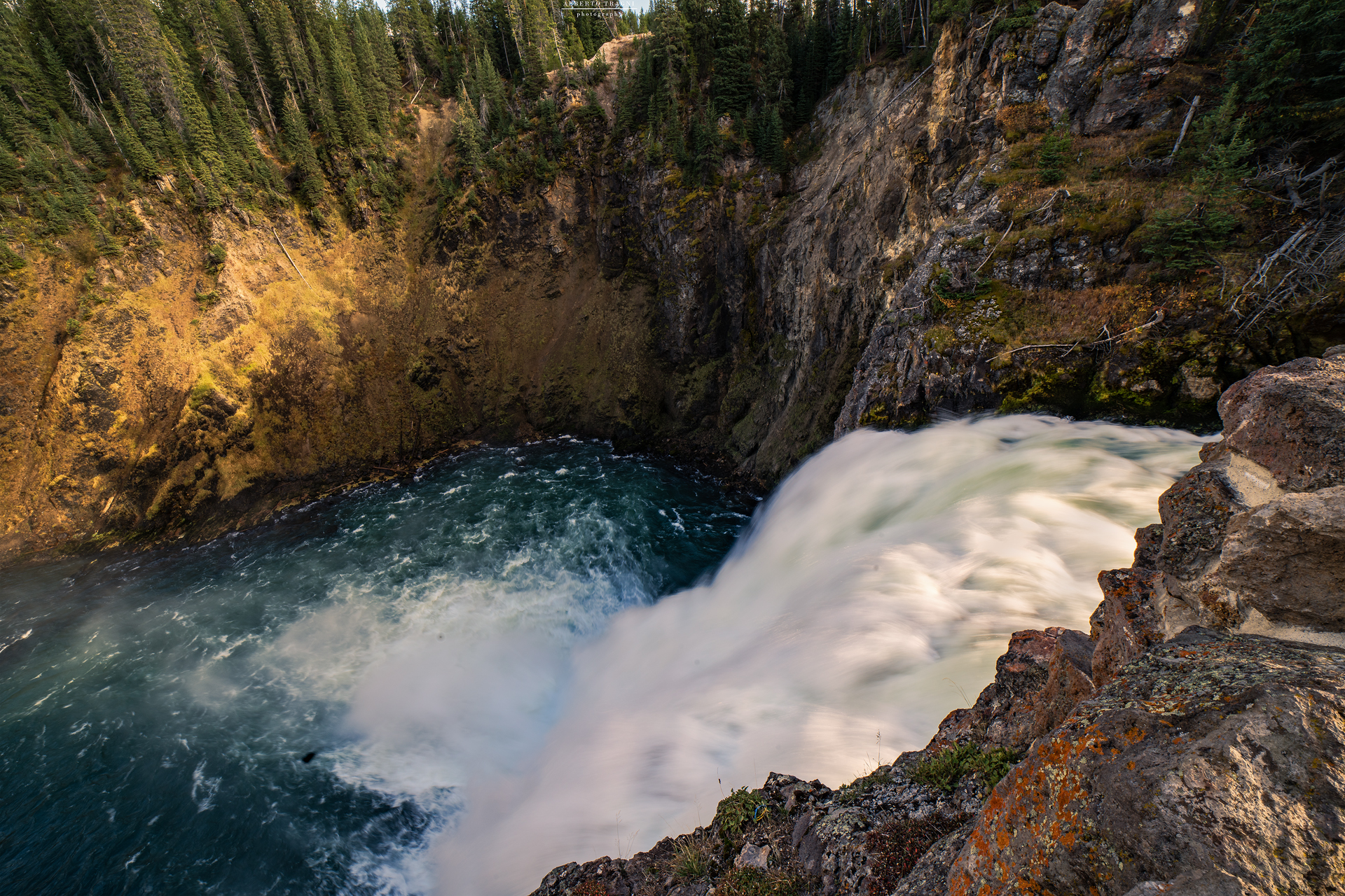 Yellowstone falls