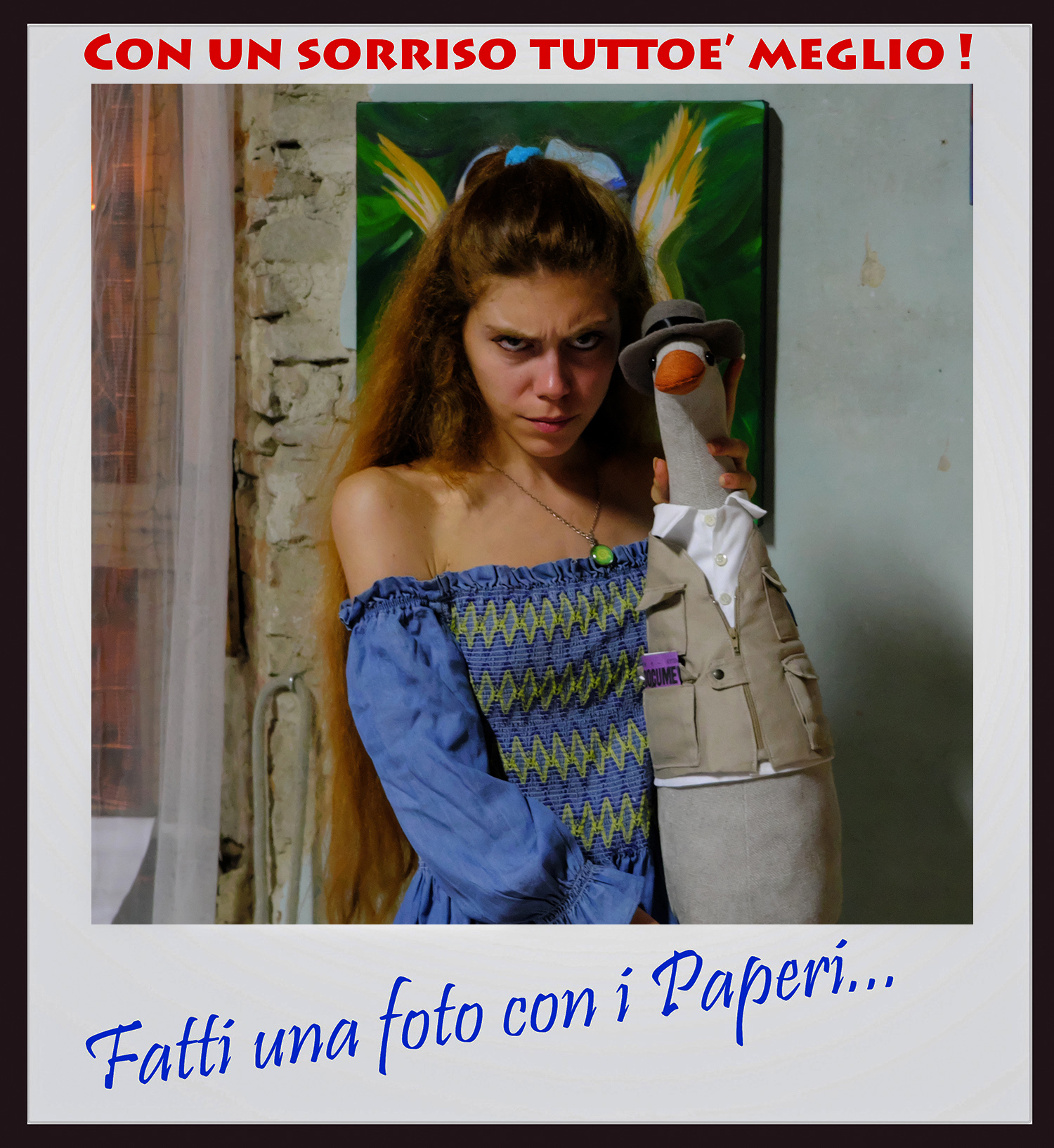 #fattiunafotoconipaperi (con l'amica Asia)