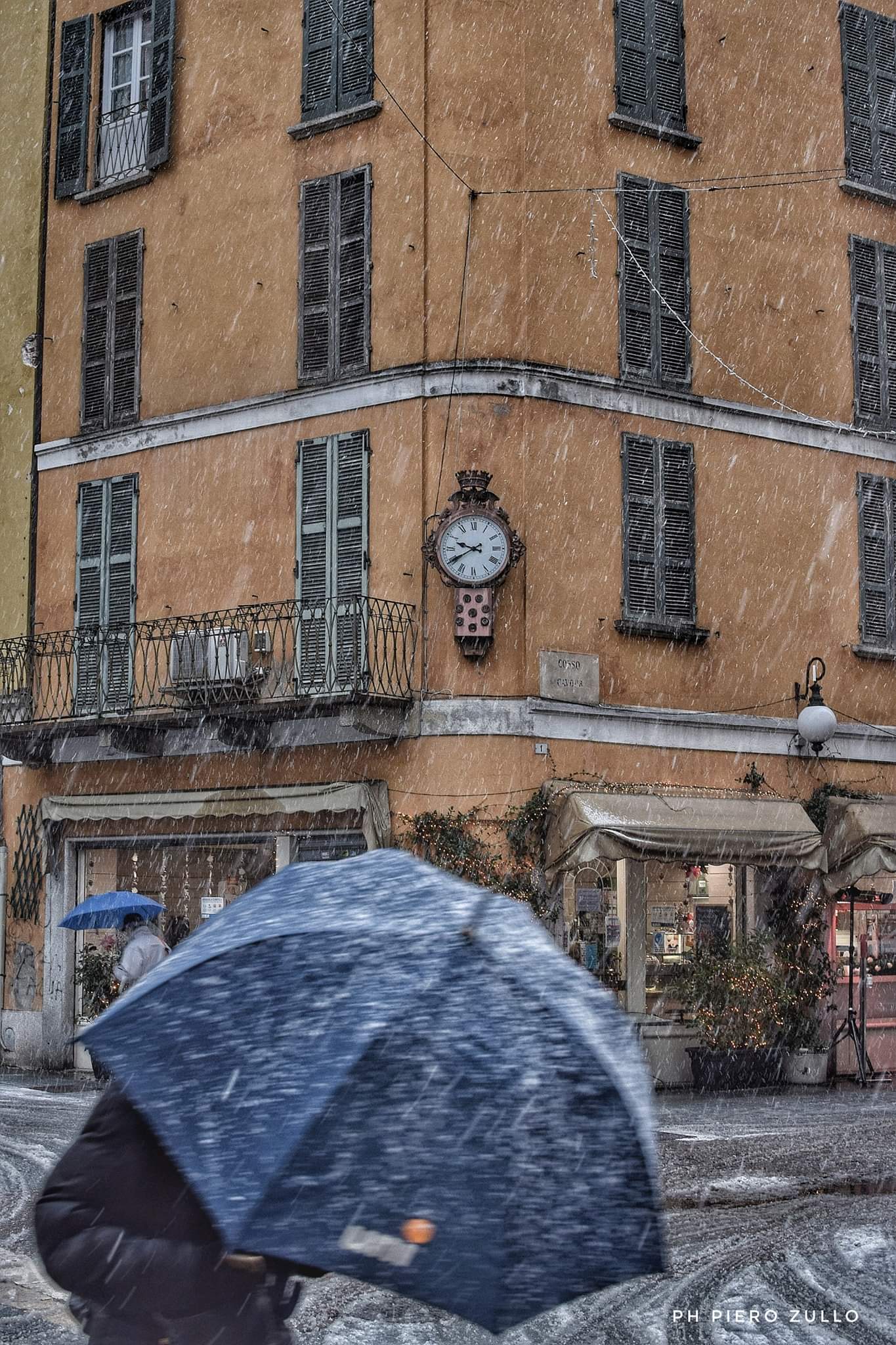 Primi fiocchi di neve