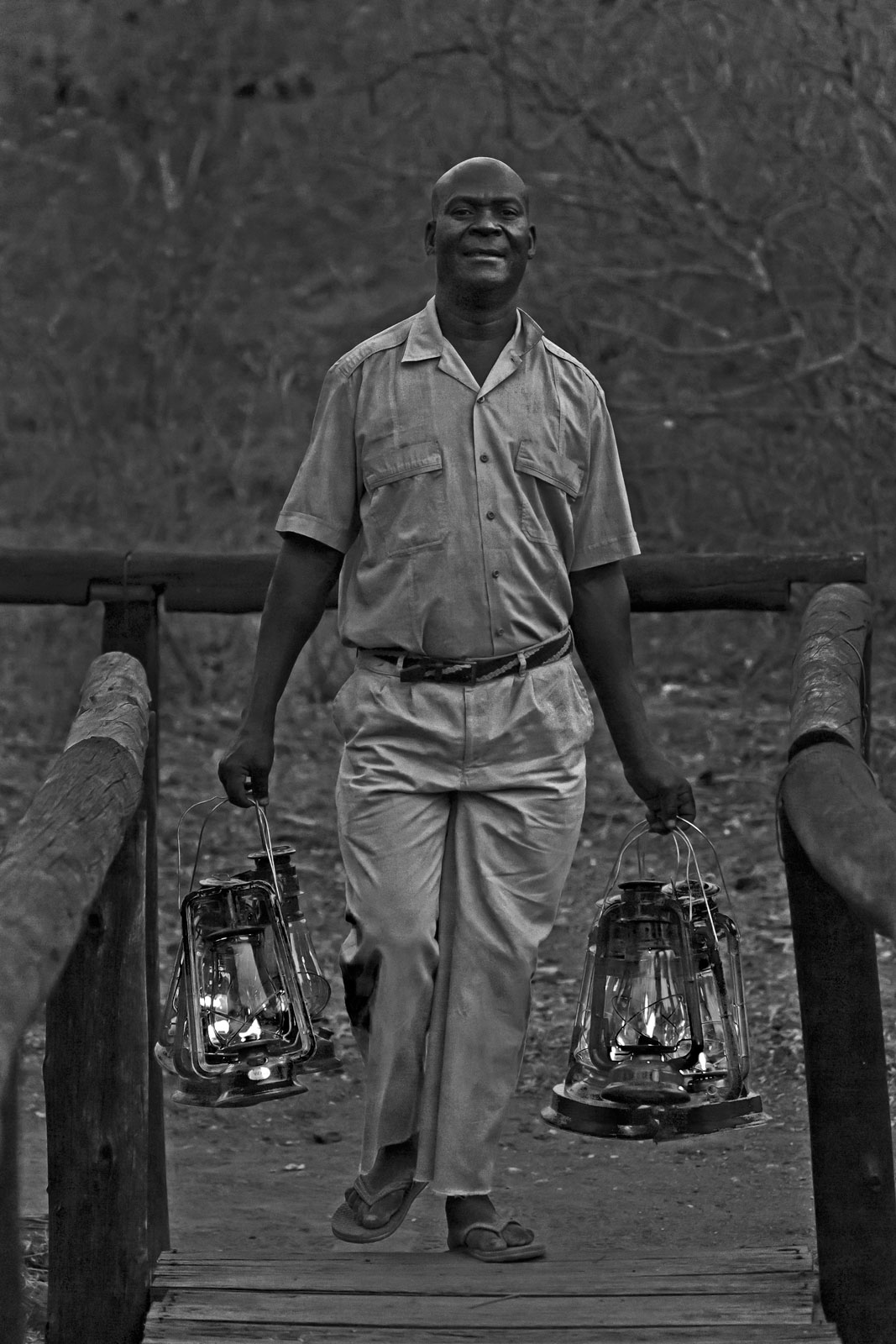 addetto al campo tendato