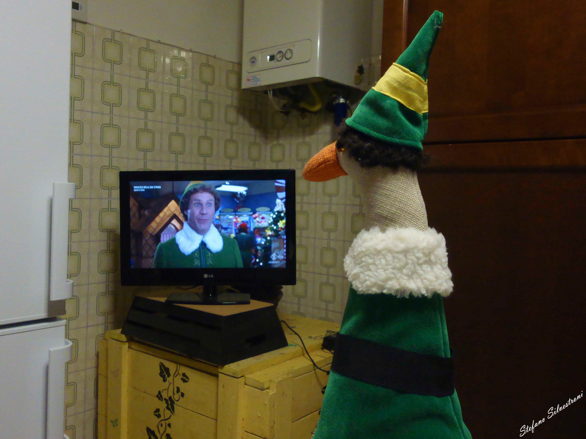 "Quack! ELF, my favorite Christmas movie!"