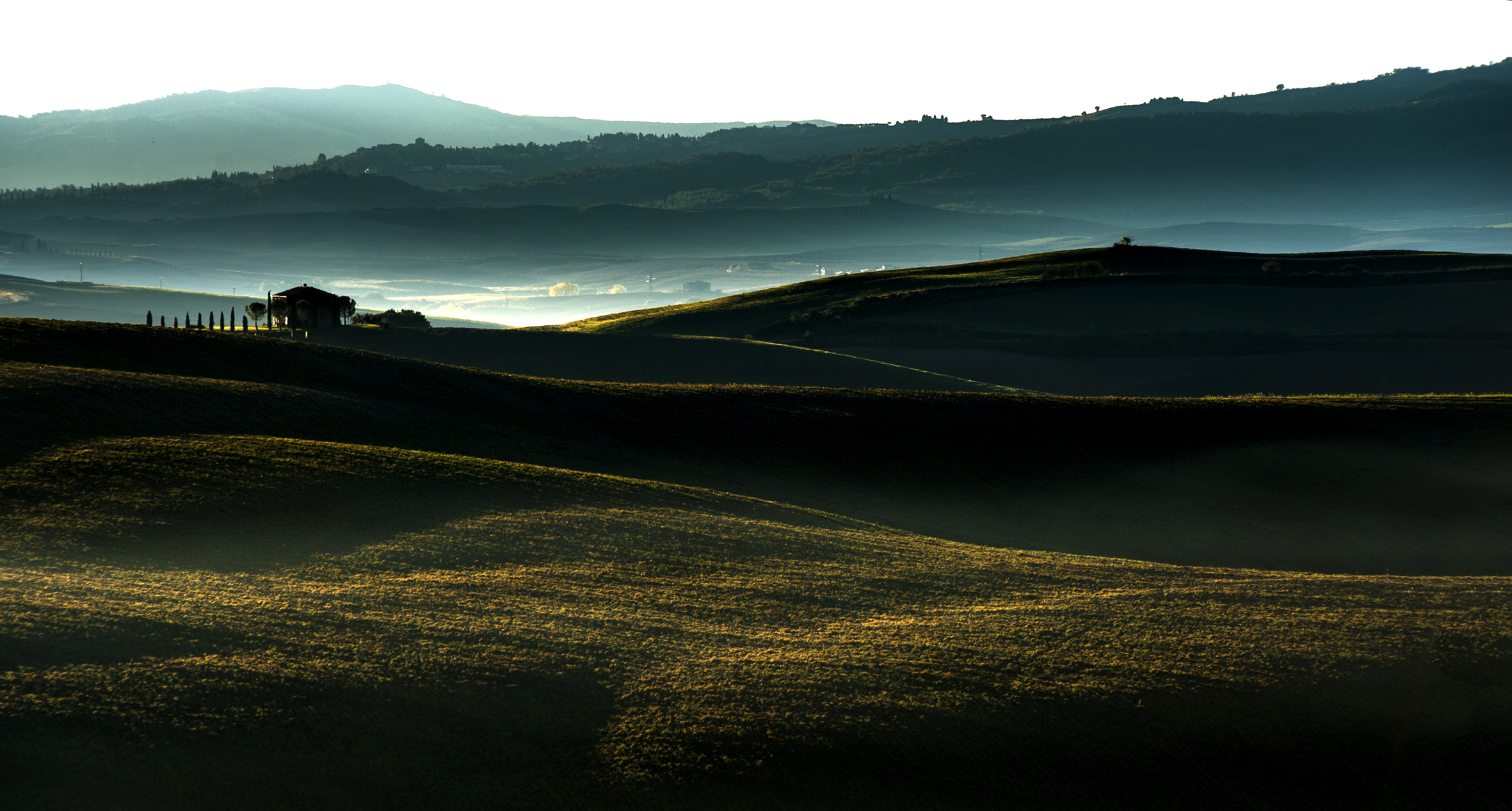 mattino in val d'orcia