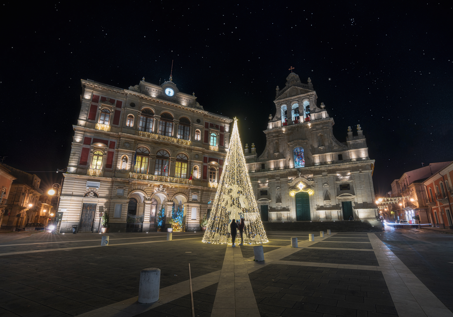 Grammichele vestito di natale