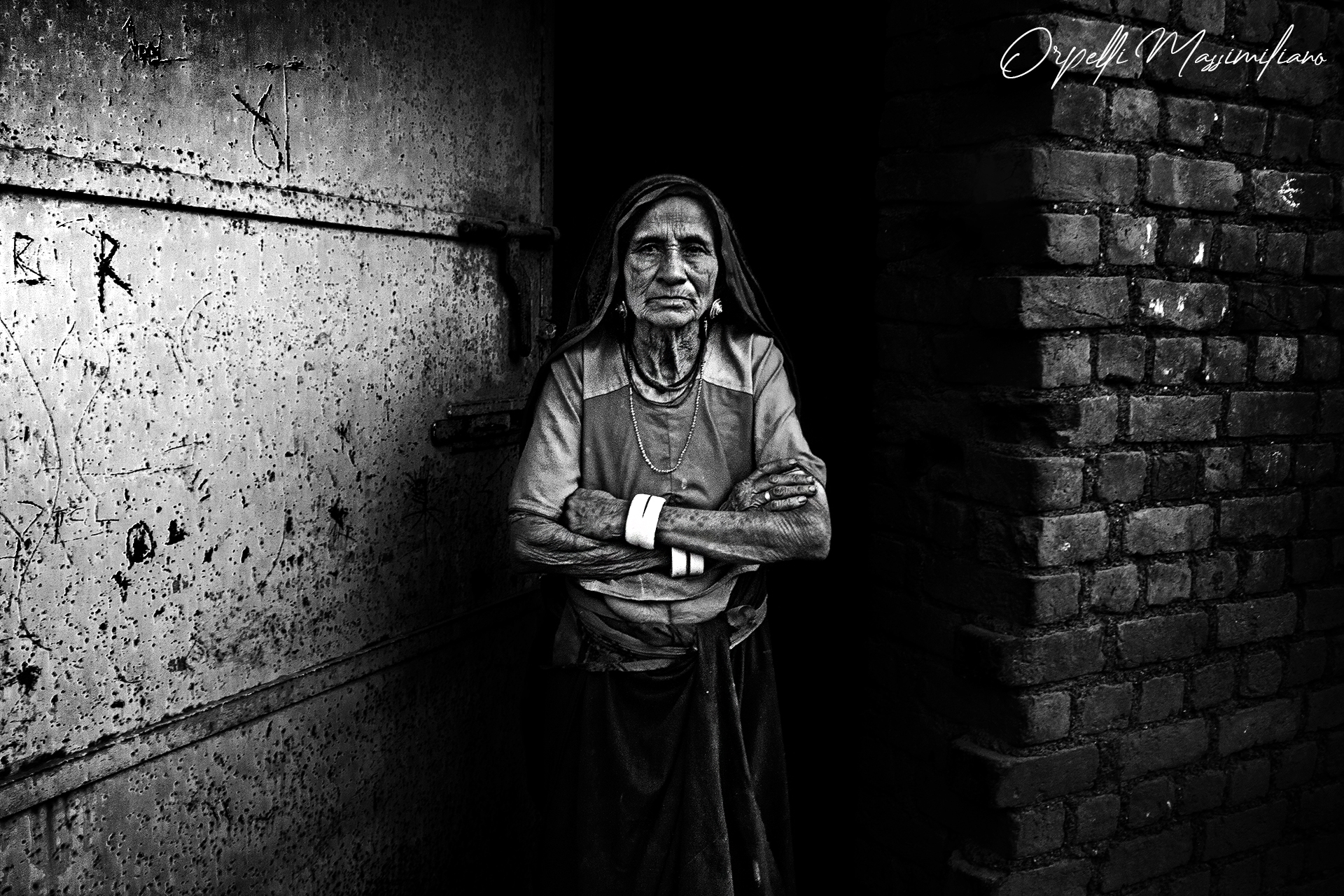 Elderly woman Rabari