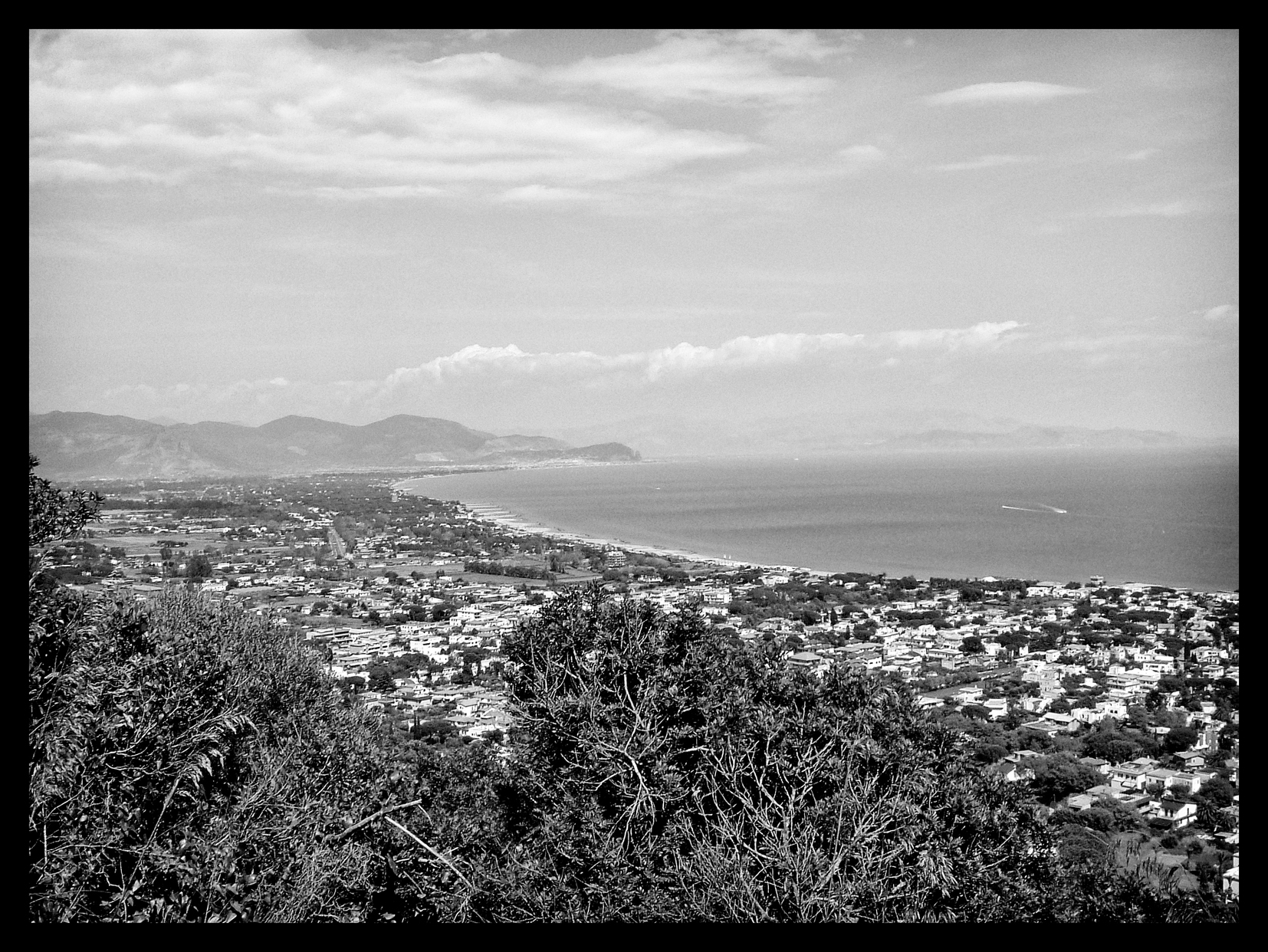 WIEW OF TERRACINA (LAZIO, ITALY)