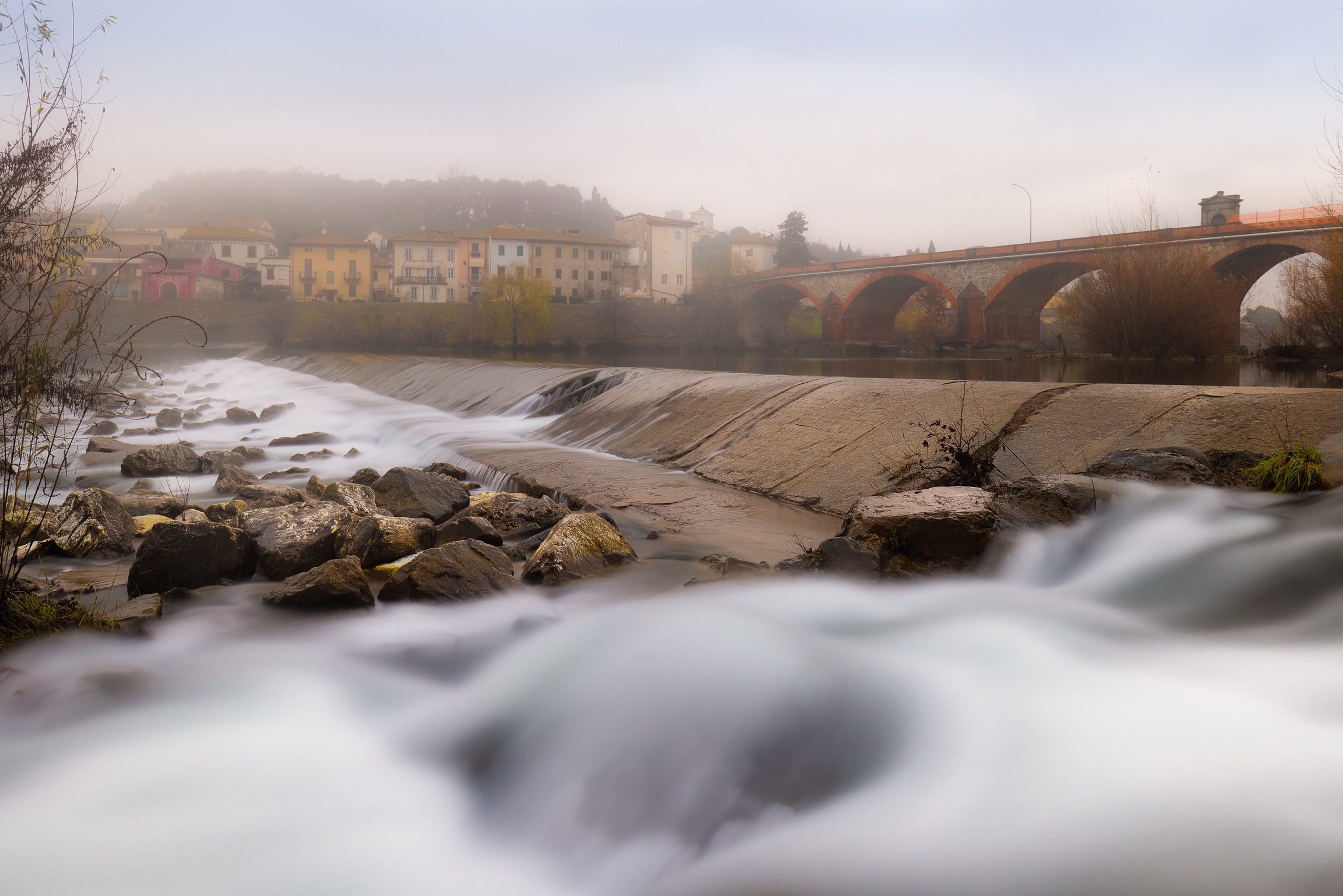 La foschia mattutina