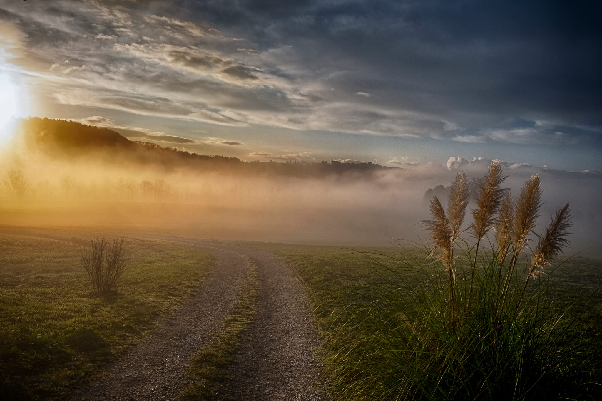 Un alba color oro Umbria