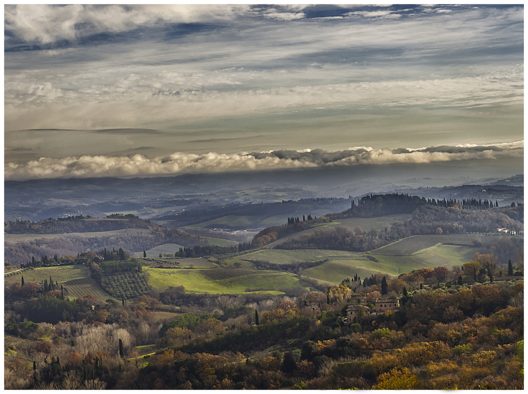 Veduta da San Gimignano