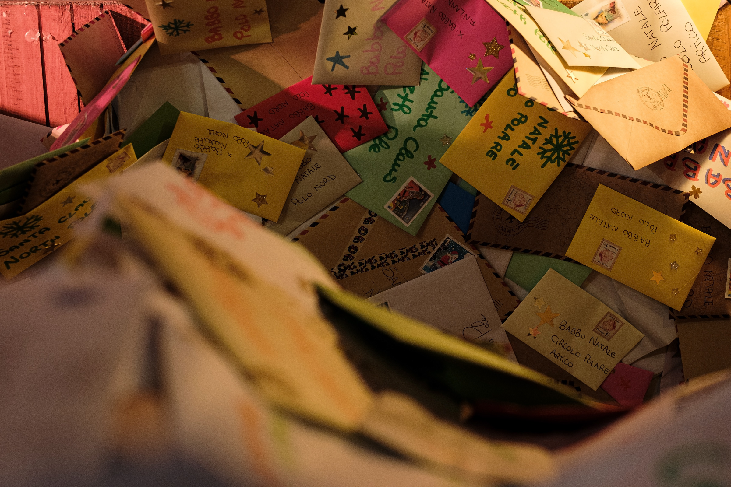 Le lettere x babbo Natale