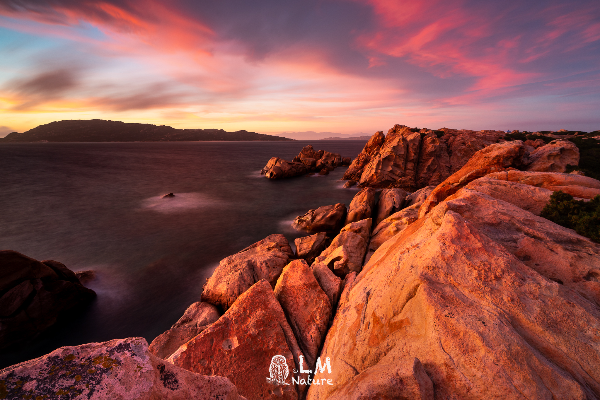 And everything is tinged with red...