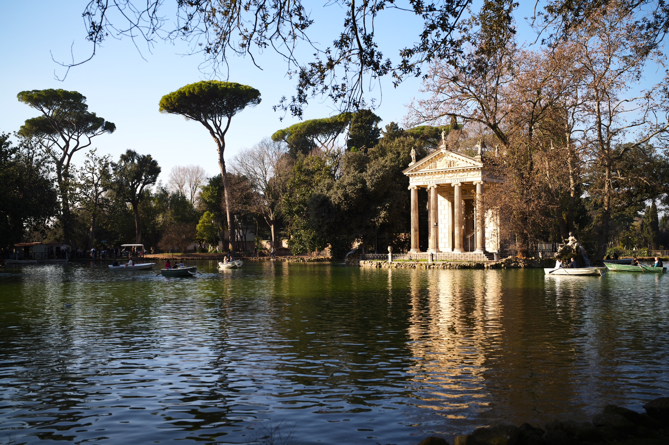 Lake Villa Borghese