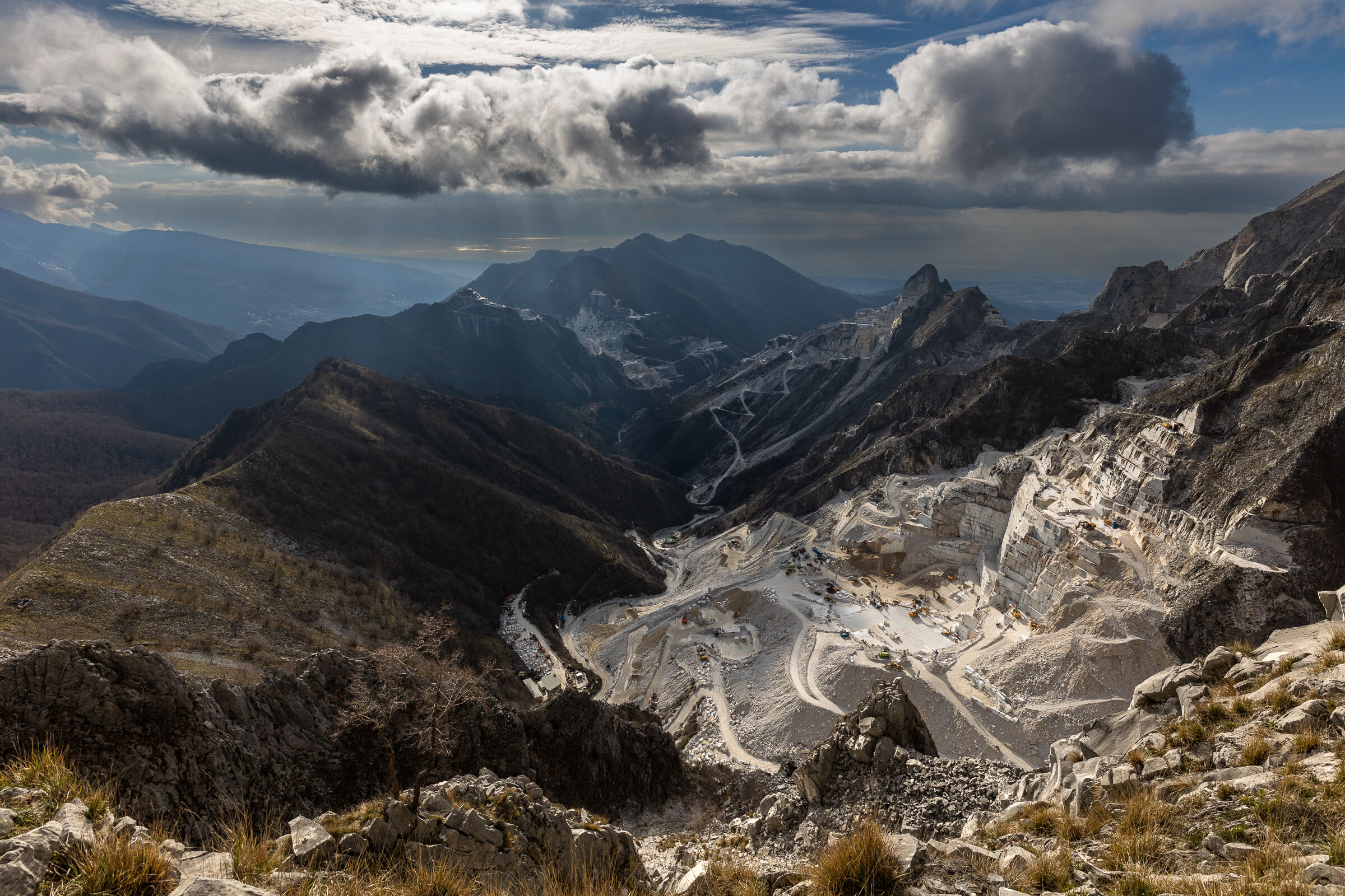 Cave di marmo, Colonnata