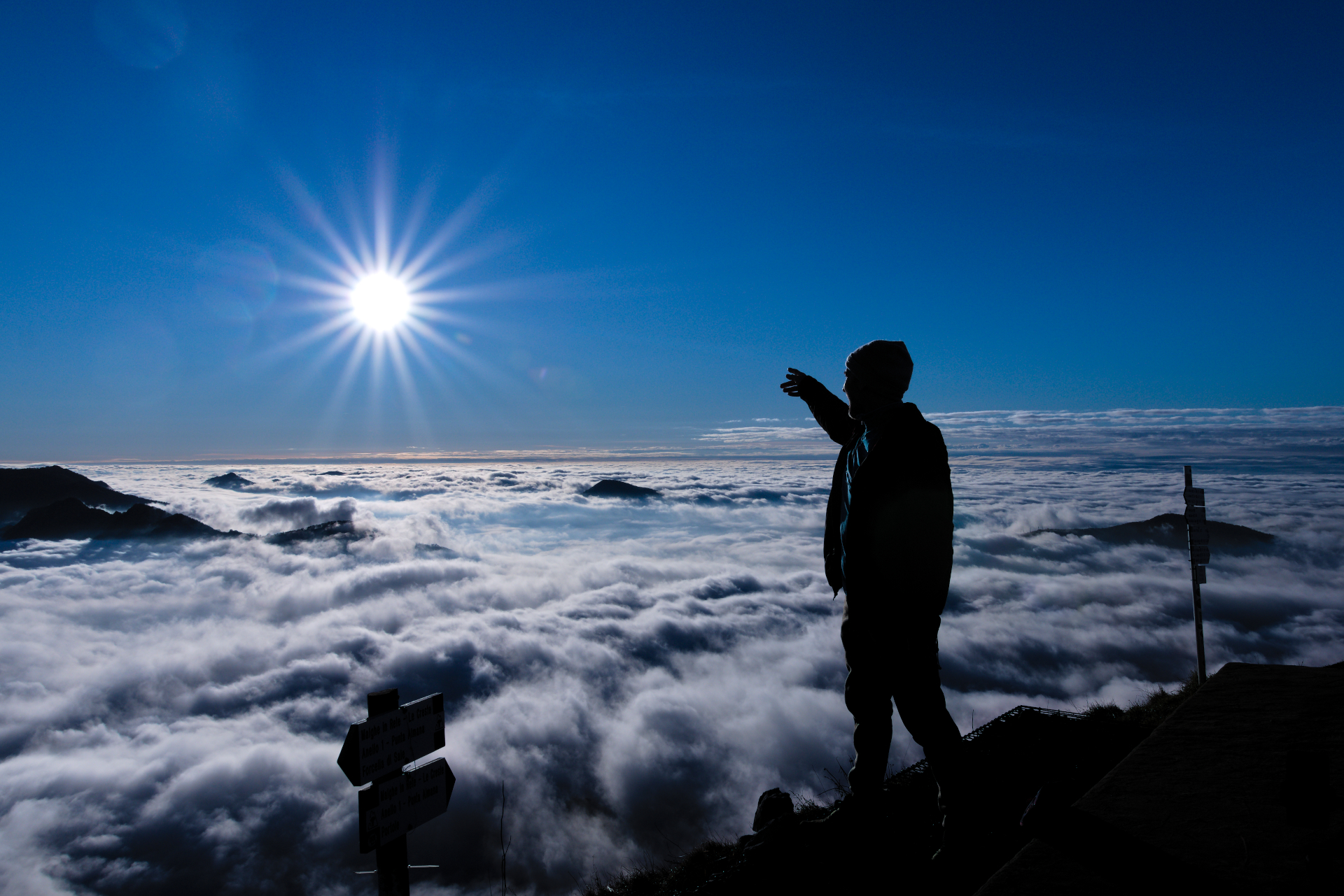 sopra le nubi il sereno c'è