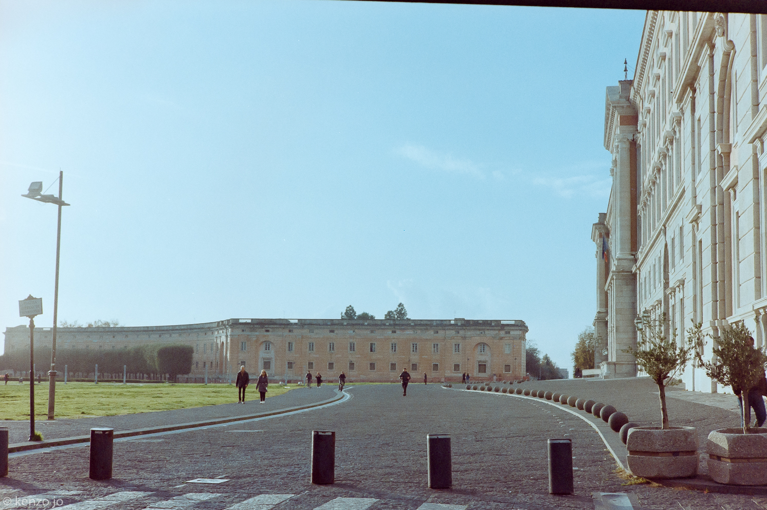 Piazzale antistante la Reggia