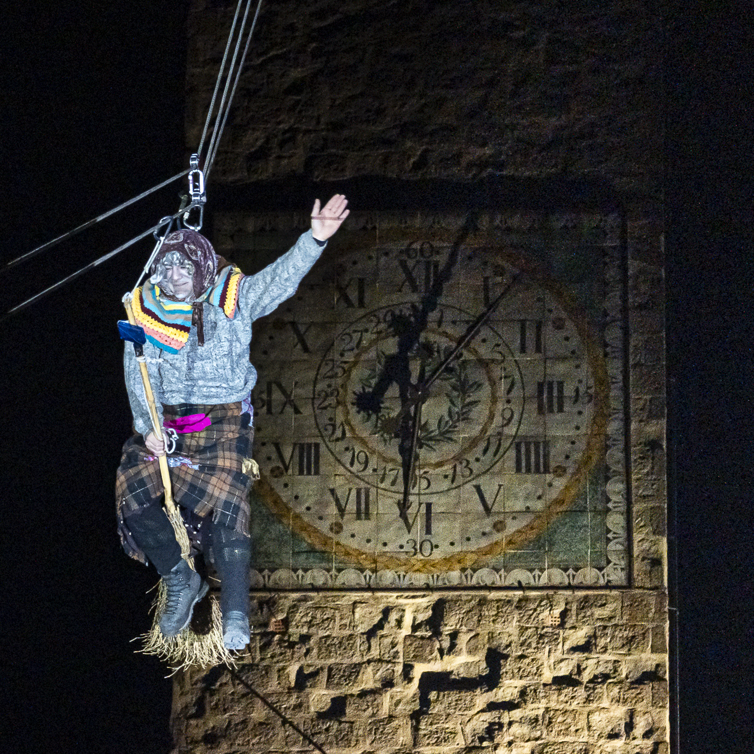 Only the Epiphany and five hours. Precise!