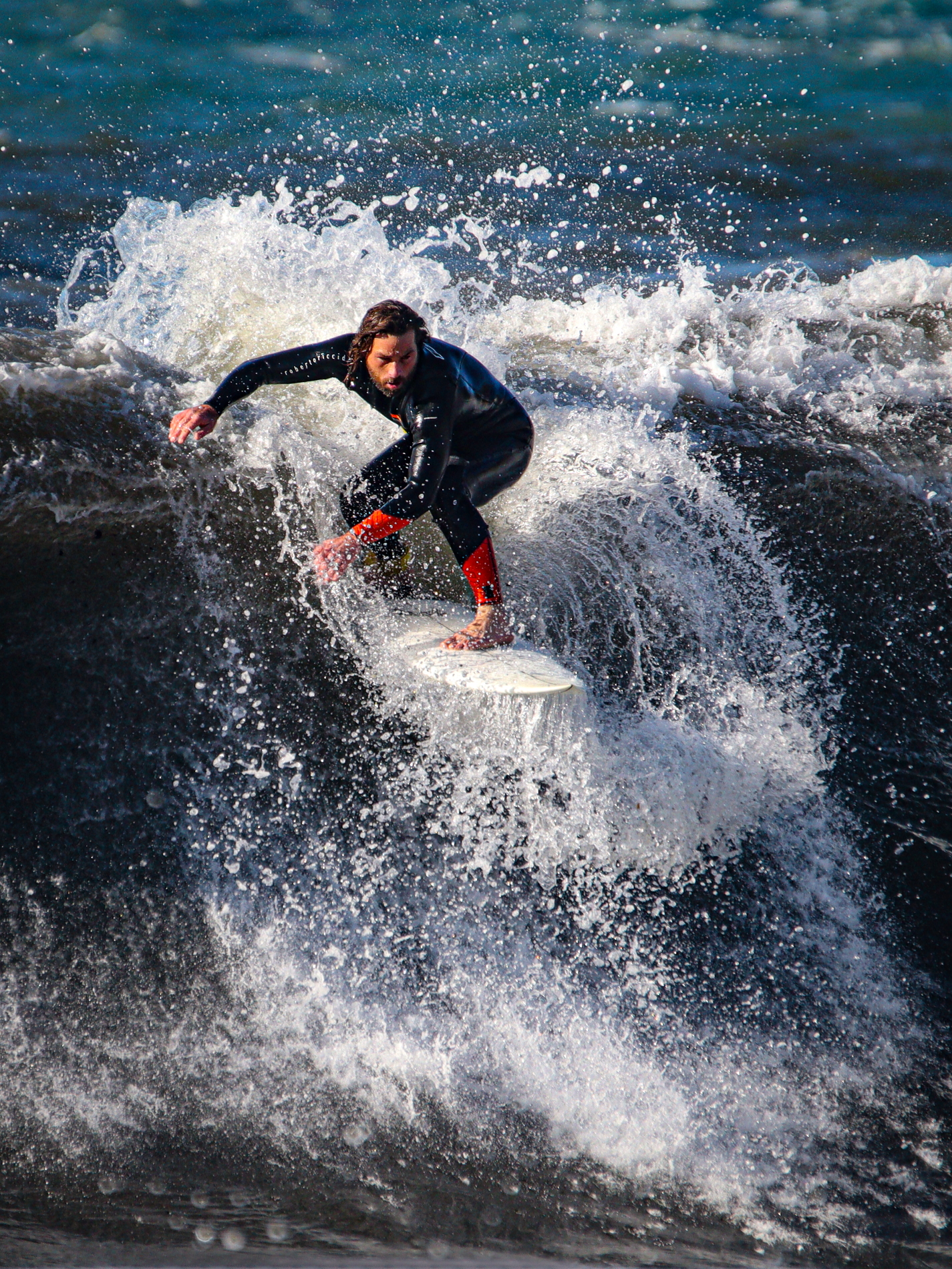 Surfin in Levanto