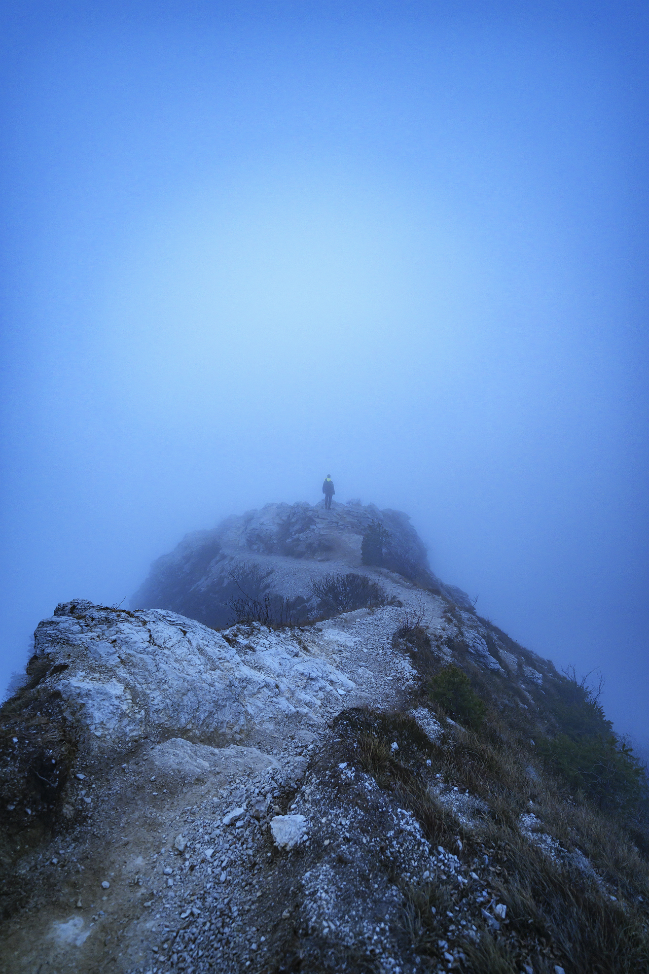 The path of the clouds