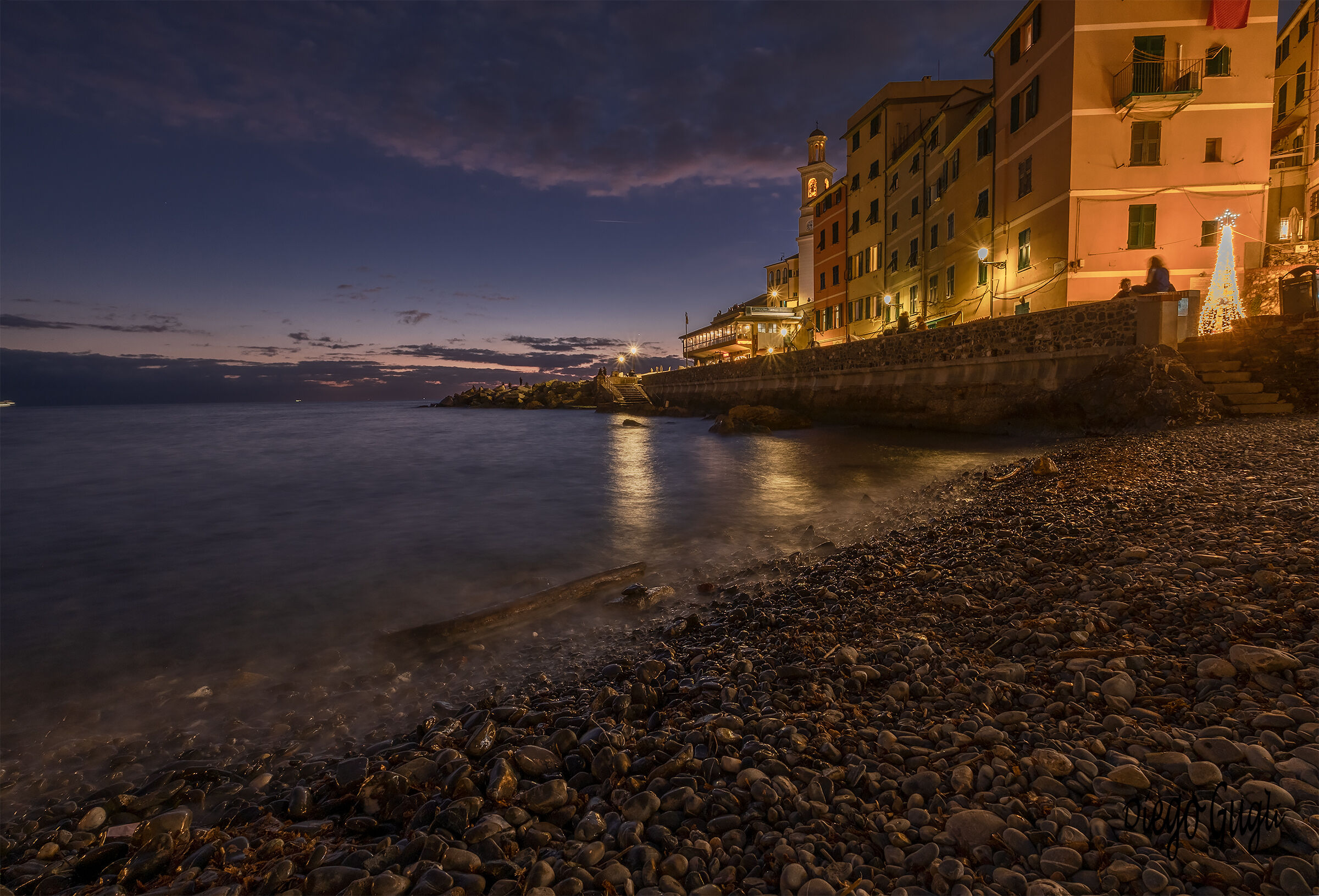 an evening in Boccadasse
