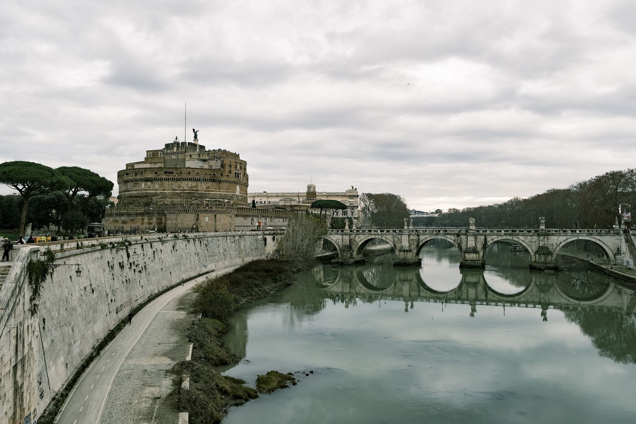 Lungo il Tevere