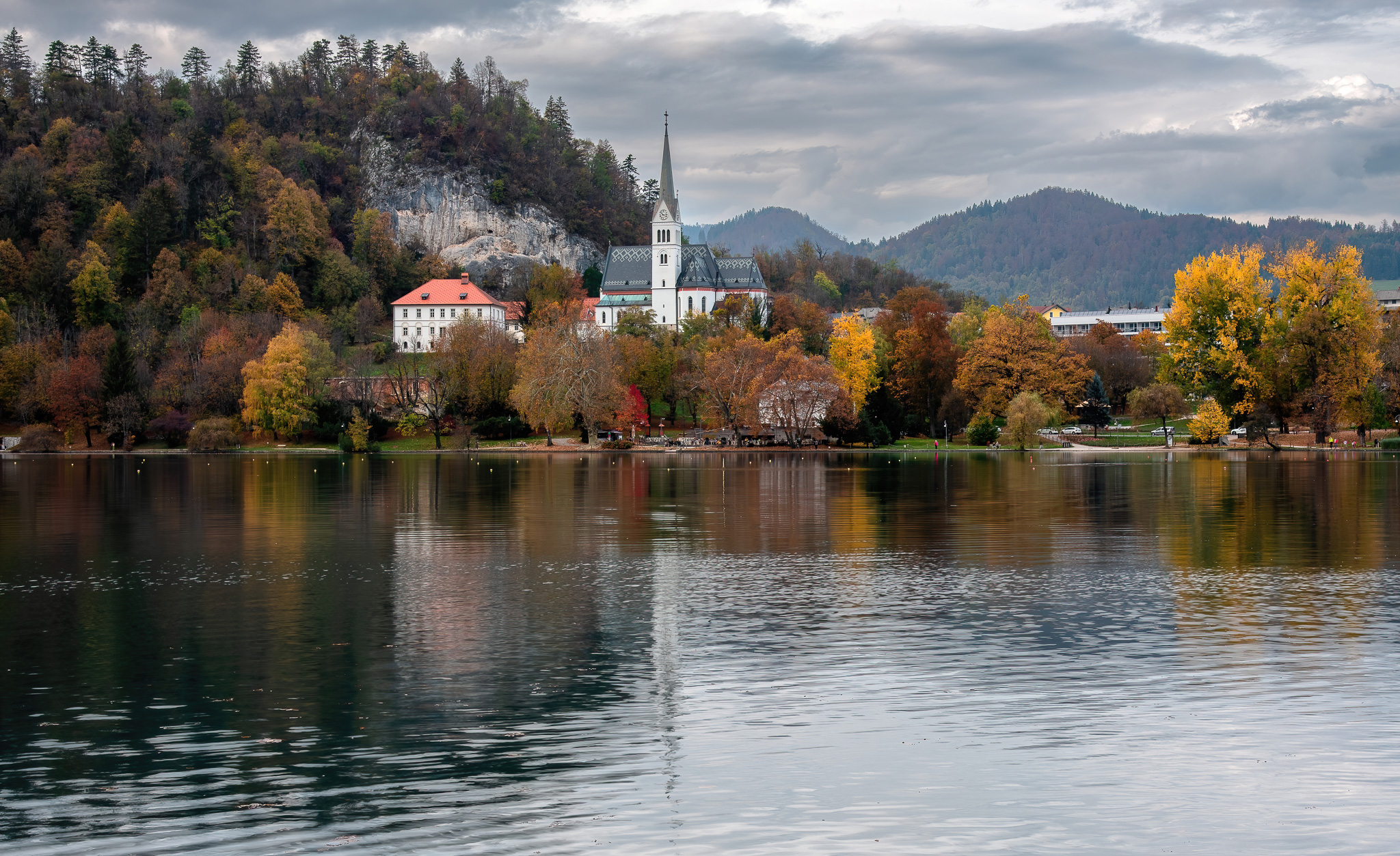 Sul Lago di Bled in Slovenia