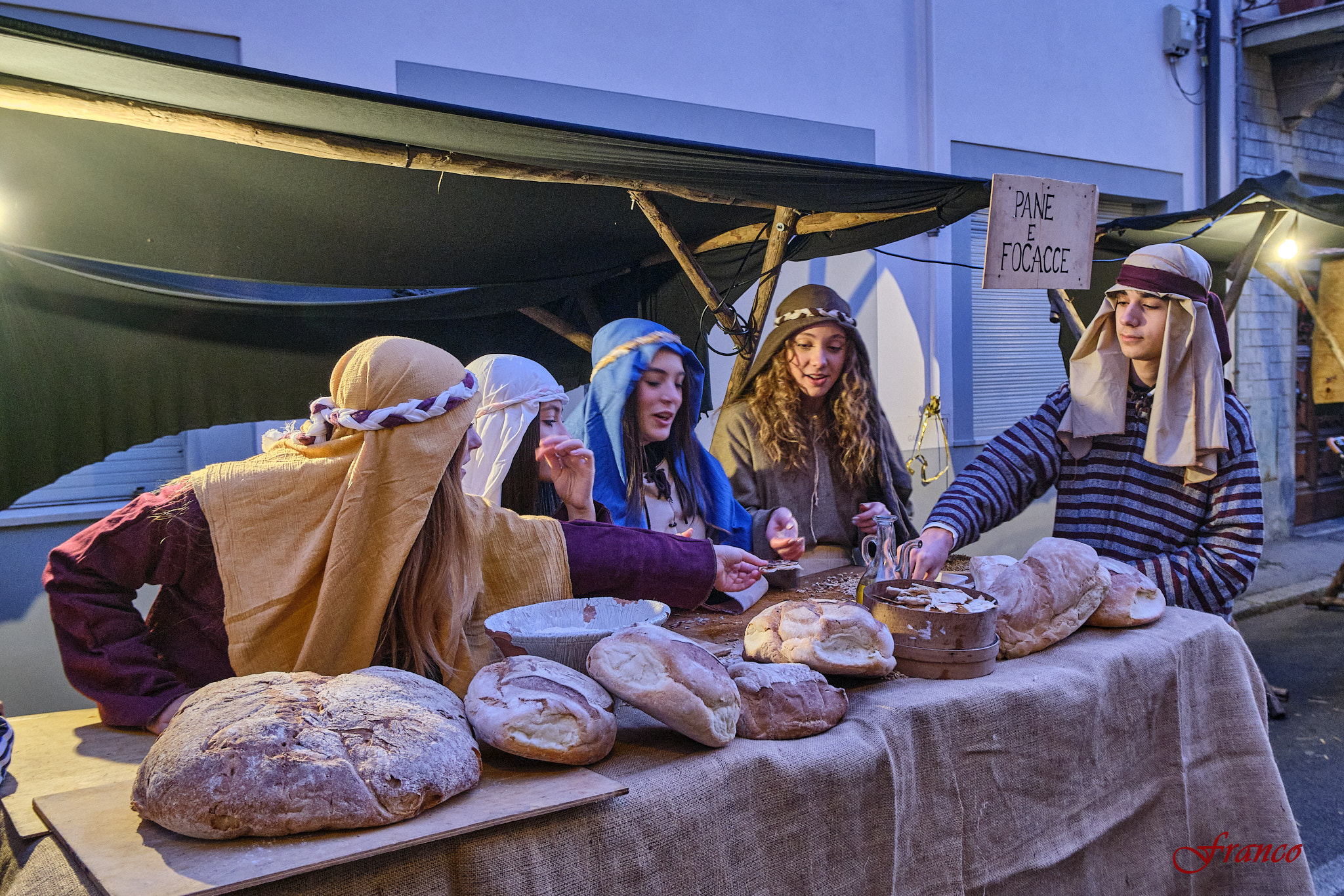 The living nativity scene of Jolo