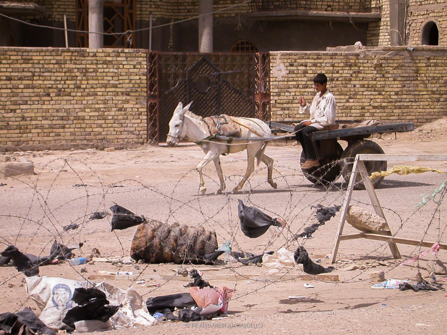 Per le strade di Nassiryiah (Iraq)