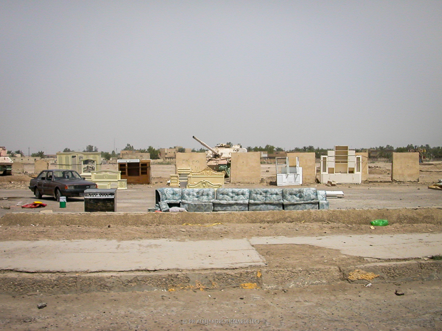 Per le strade di Nassiryiah (Iraq)