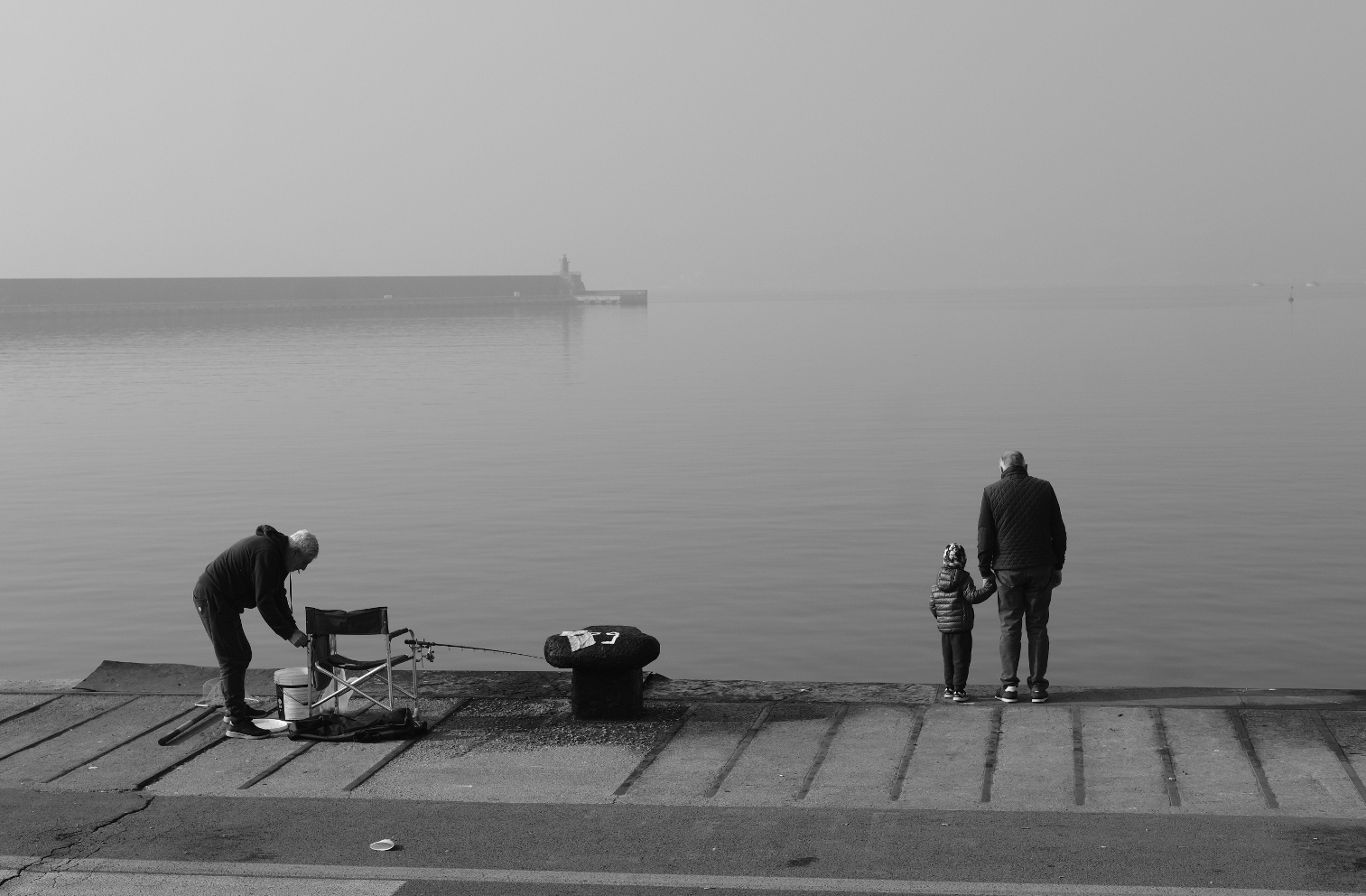 B&w Molo di Pozzuoli