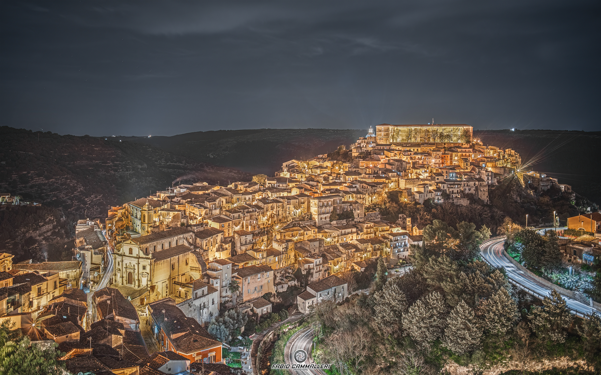 Ragusa Ibla behind