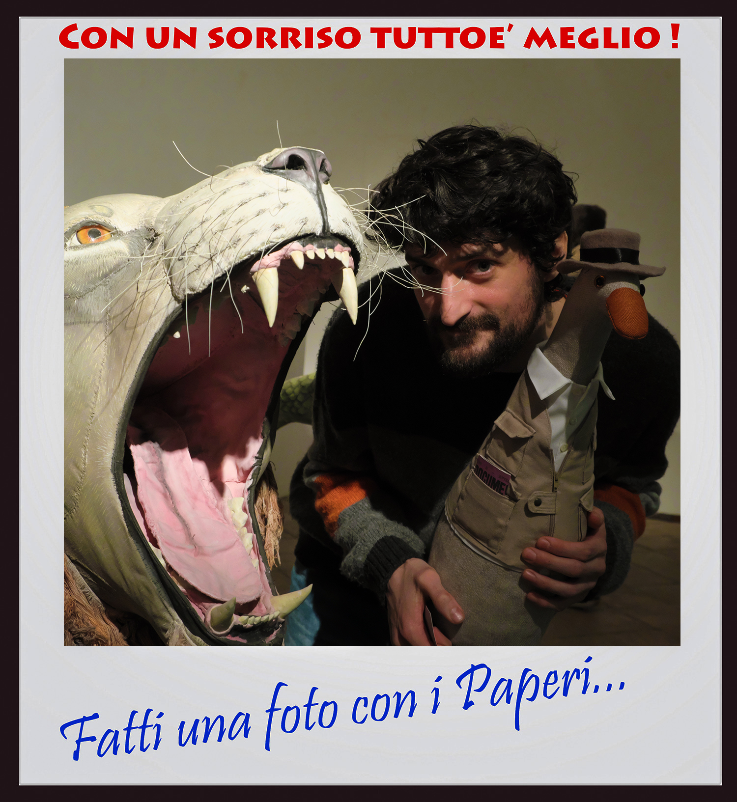#fattiunafotoconipaperi (con Alessandro)