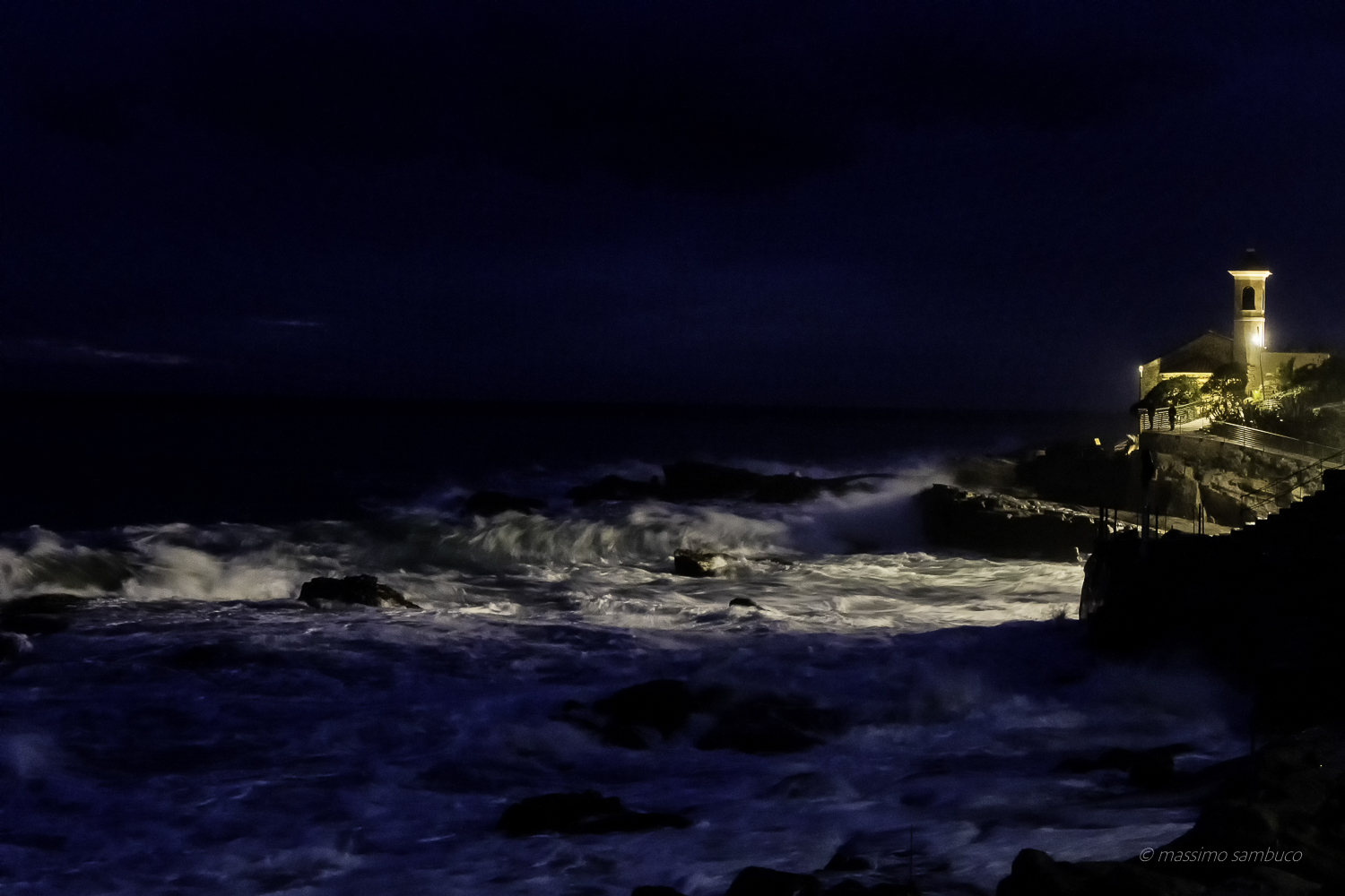 Mareggiata a capo Ampelio